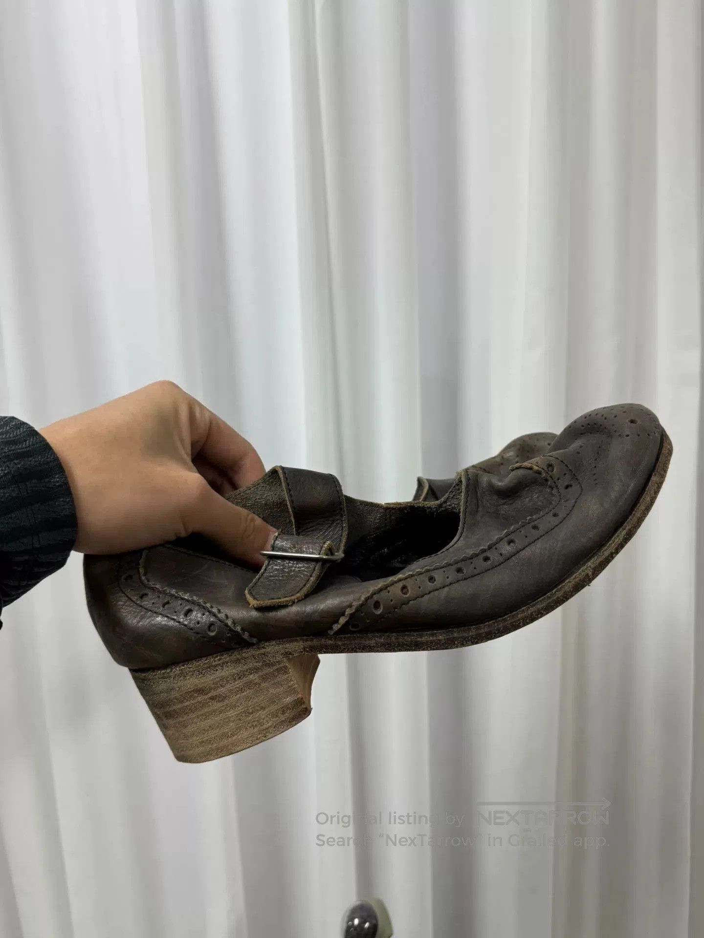 Junya Watanabe unique patterned leather shoes size M. Size US 7.5 / EU 40-41 - 5 Thumbnail