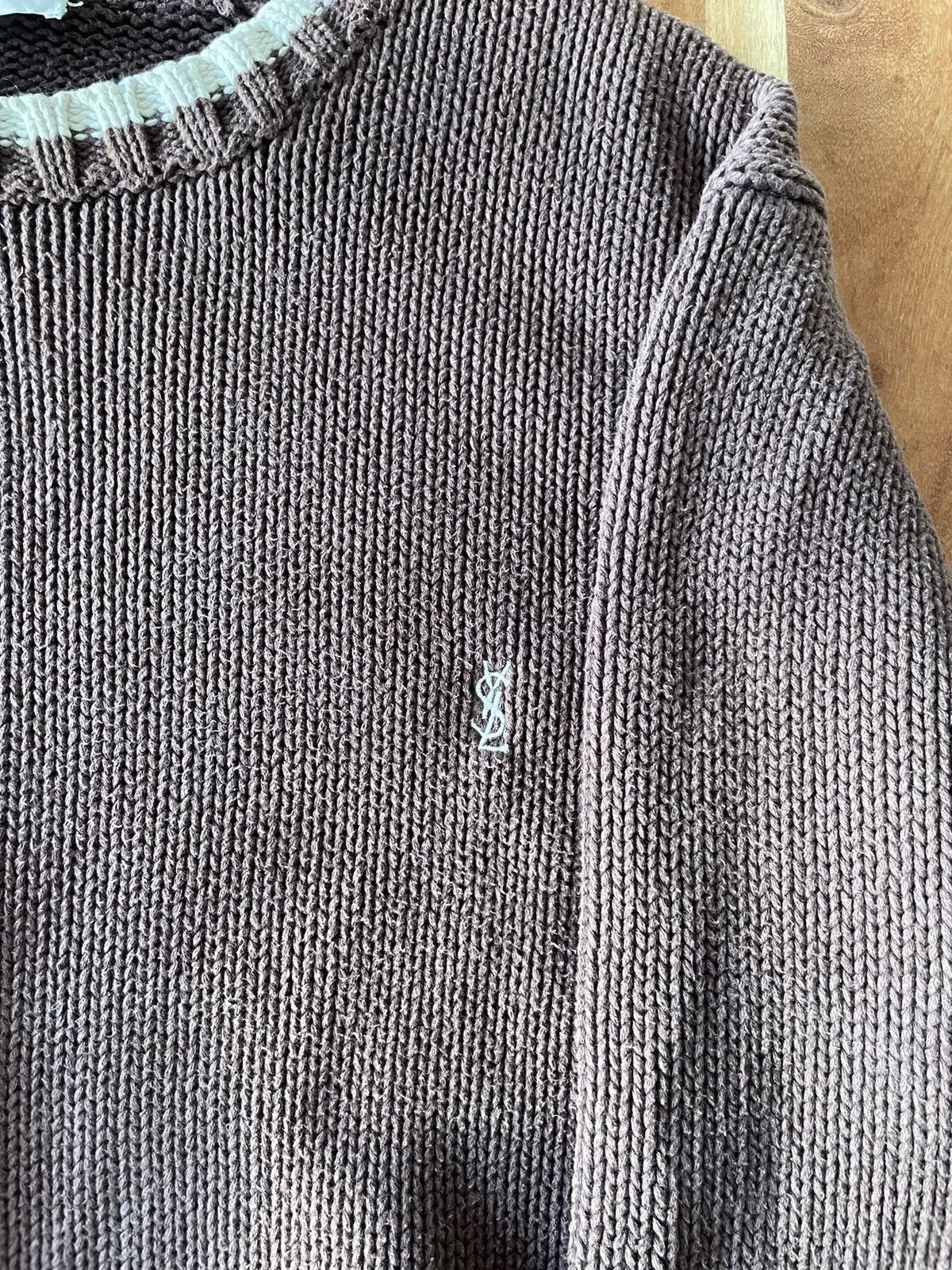 Yves Saint Laurent Ysl Vintage sweater Size US L / EU 52-54 / 3 - 2 Thumbnail