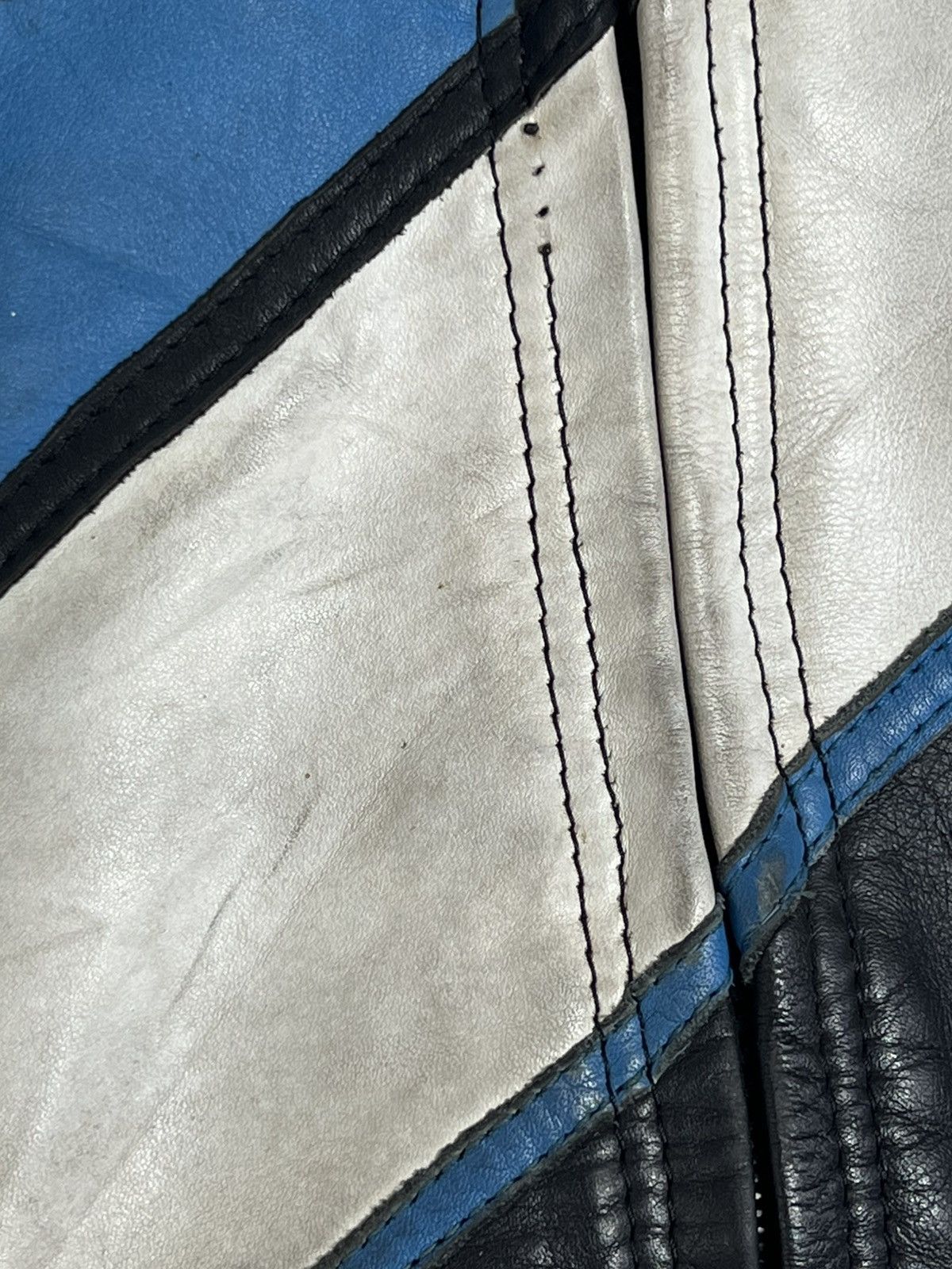 Japanese Brand 90s Vintage Racing Team Series Yamaha Dunlop Leather Jacket Size US M / EU 48-50 / 2 - 6 Thumbnail