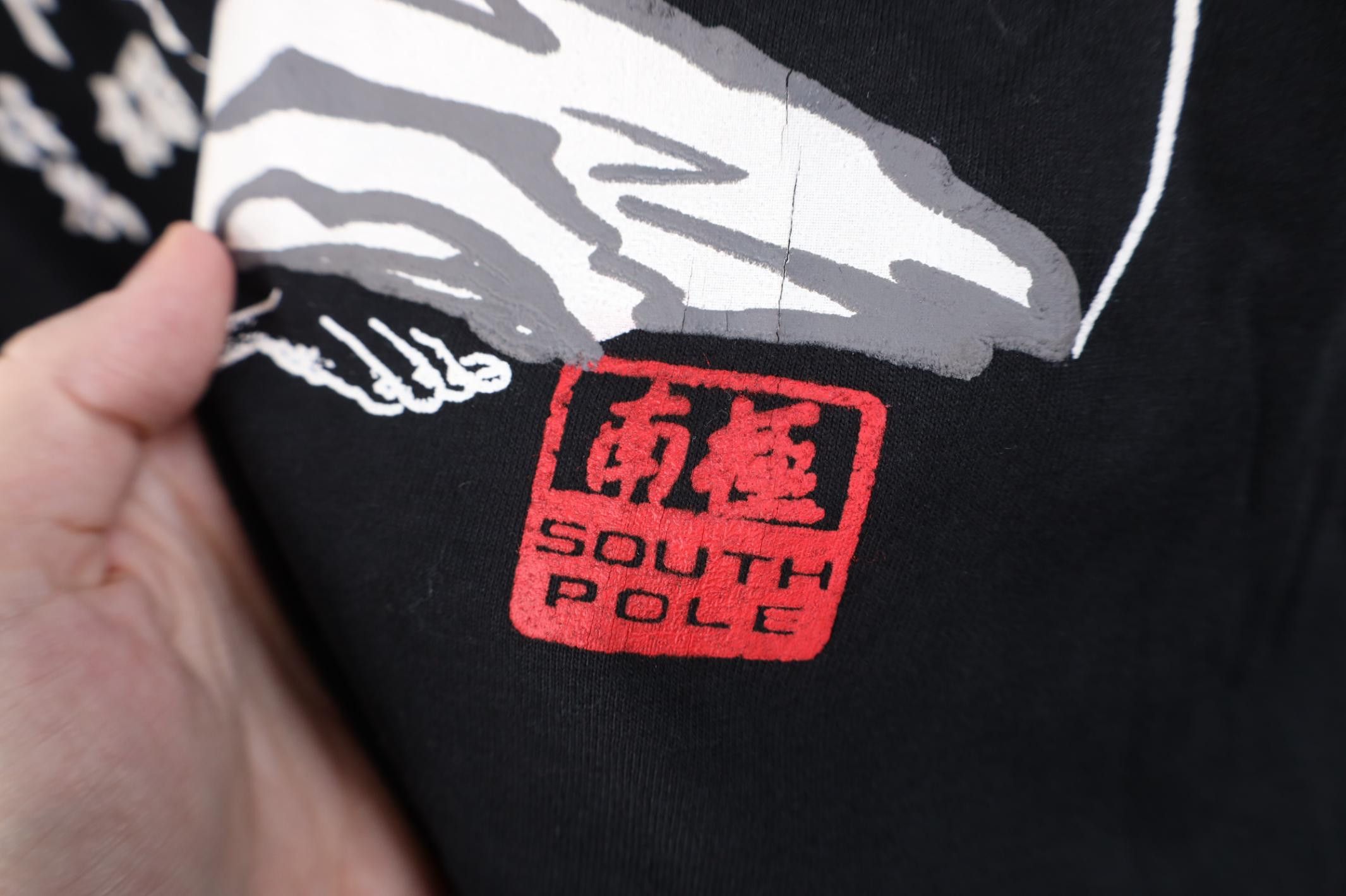 Vintage Deadstock Vintage 90s Southpole Buddha Short Sleeve T-Shirt Size US XXL / EU 58 / 5 - 6 Thumbnail