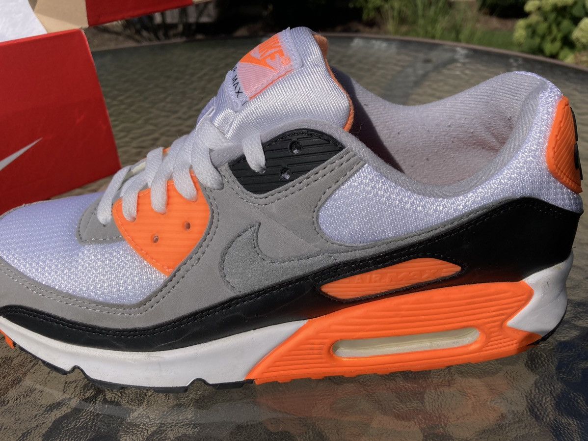 Nike Nike Air Max 90 Recraft Total Orange Size US 11 / EU 44 - 7 Thumbnail