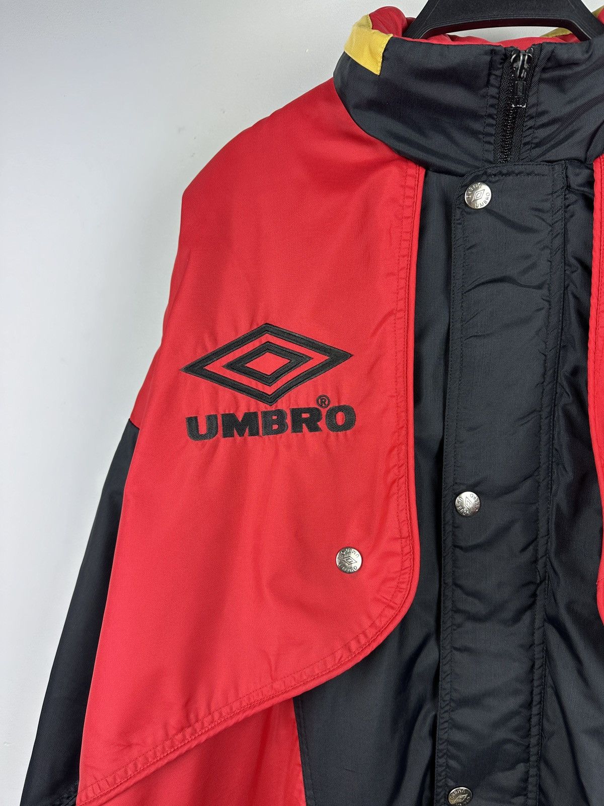 Vintage 90’S Umbro Manchester United Soccer Coat Jacket