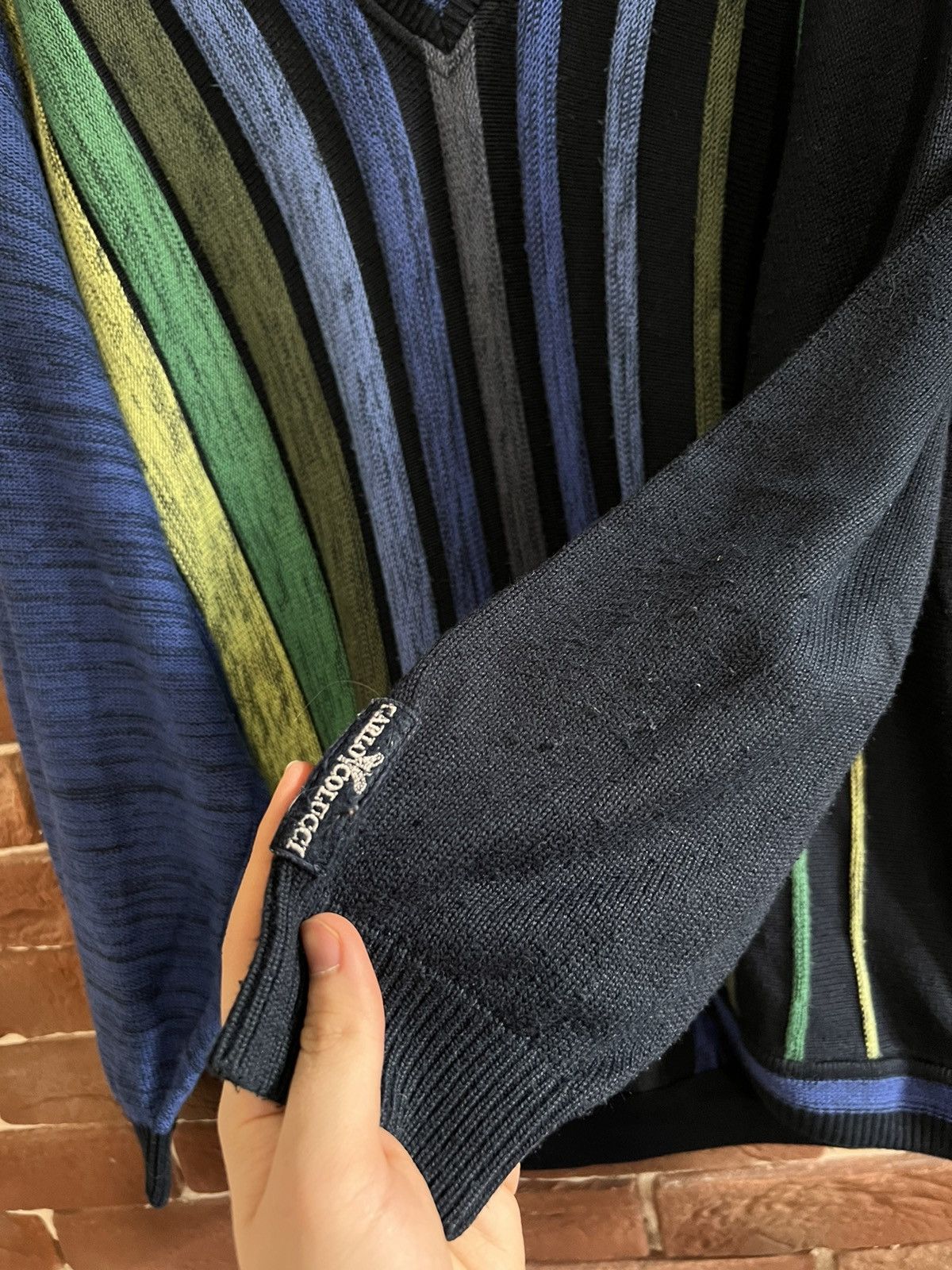 Carlo Colucci Rare Vintage Carlo Colucci Sweater With Coogi Vibes Biggie Size US L / EU 52-54 / 3 - 7 Thumbnail