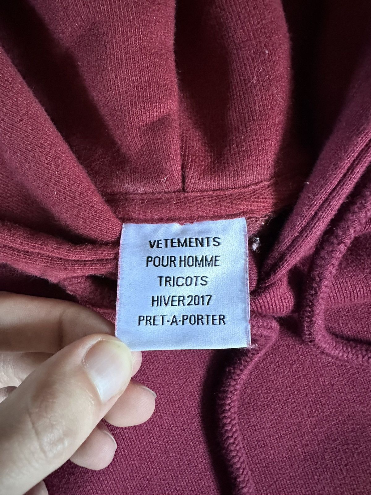 Vetements vetements aw17 may the bridges I burn light the way hoodie Size US L / EU 52-54 / 3 - 4 Thumbnail