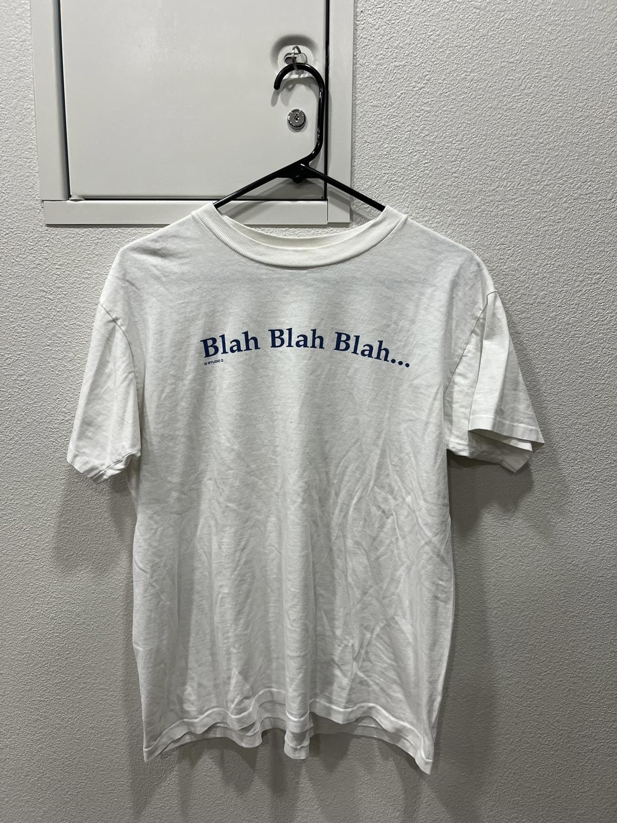 Designer 90s Blah Blah Blah Tee Size US L / EU 52-54 / 3 - 1 Thumbnail