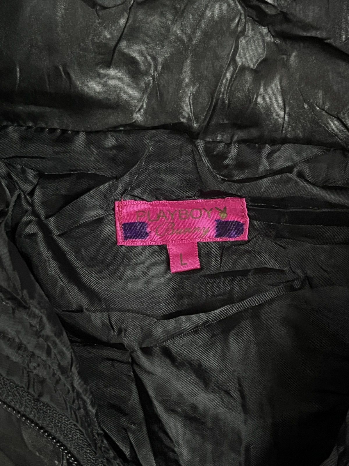 If Six Was Nine Vintage Playboy x Supreme Style Nylon Fur Jacket Size US L / EU 52-54 / 3 - 13 Thumbnail