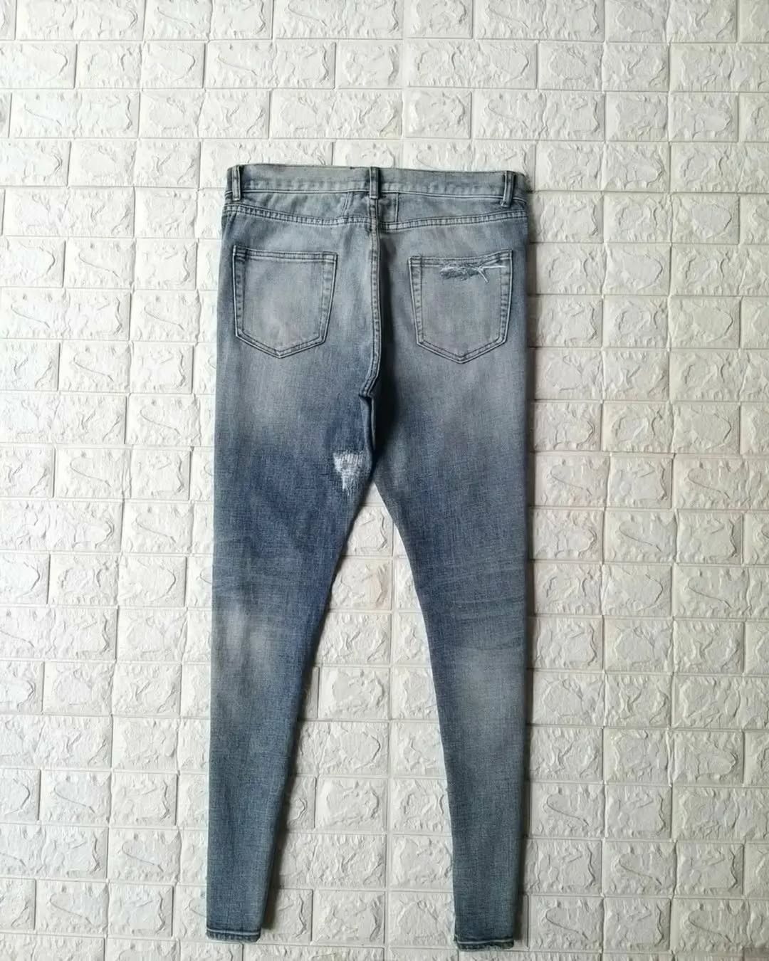 Saint Laurent Paris Saint Laurent Paris Jeans Size US 33 - 2 Thumbnail