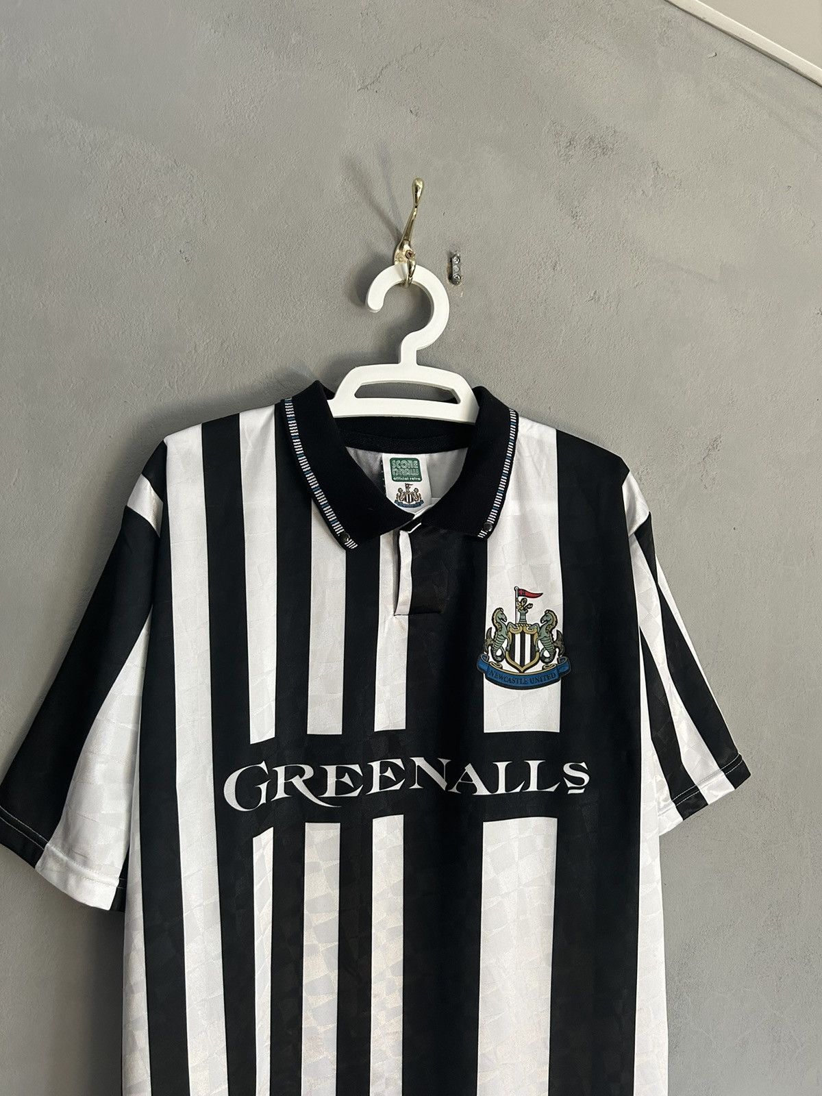 Other Newcastle United Football Shirt Score Draw 1990 Home Jersey Size US XL / EU 56 / 4 - 2 Thumbnail