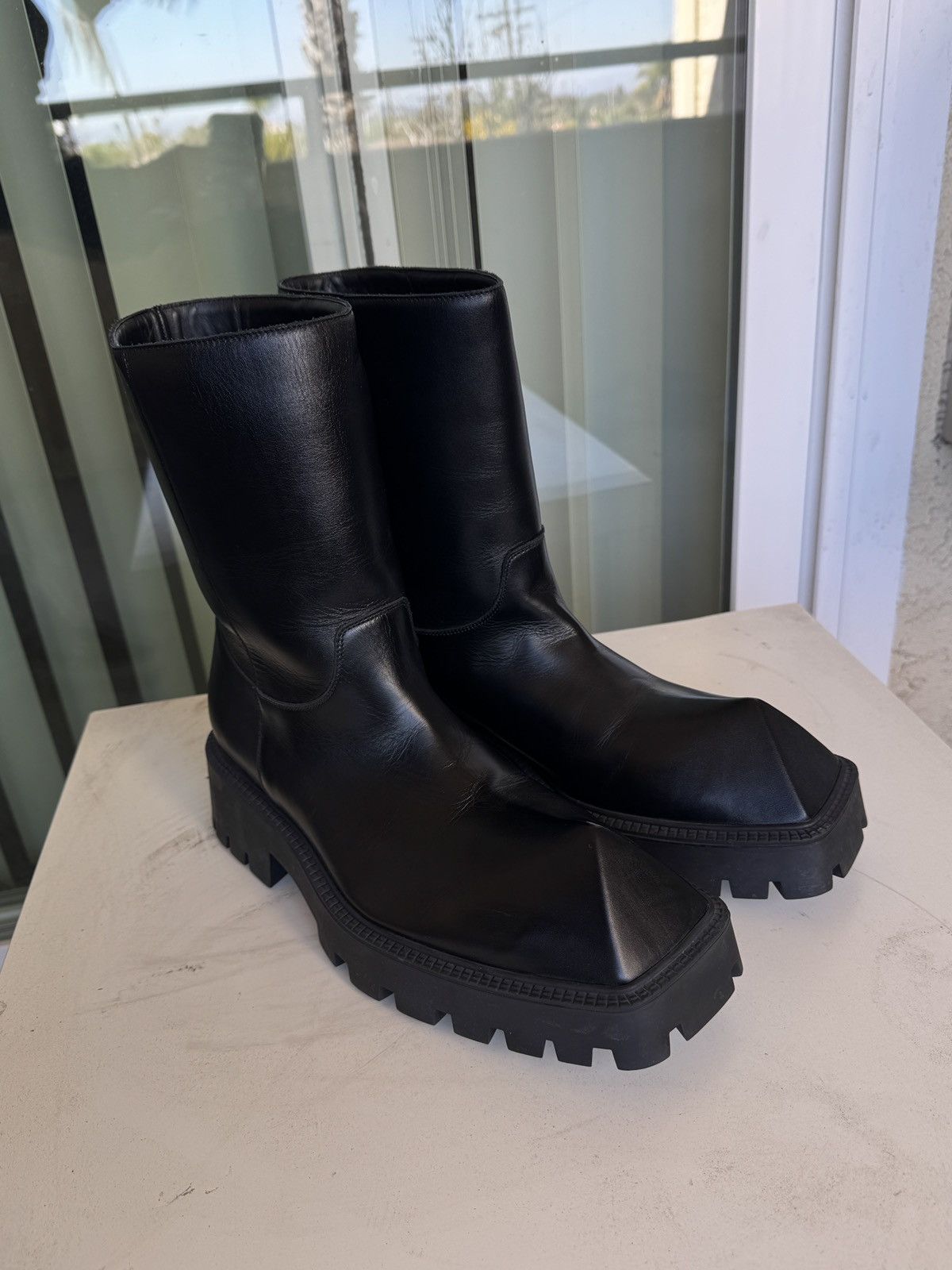 Balenciaga F/W24 Balenciaga Stomper Boots High | Grailed