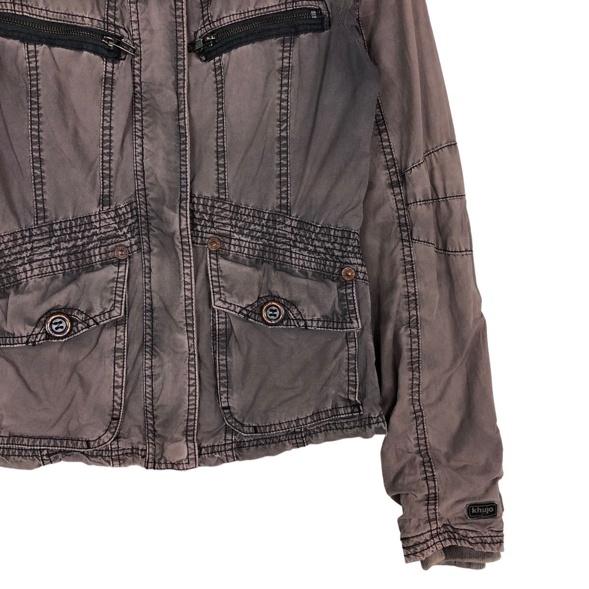 Japanese Brand 🔥Vintage Biker Jacket Bondage Design Khujo Issey Miyake Size US S / EU 44-46 / 1 - 5 Thumbnail