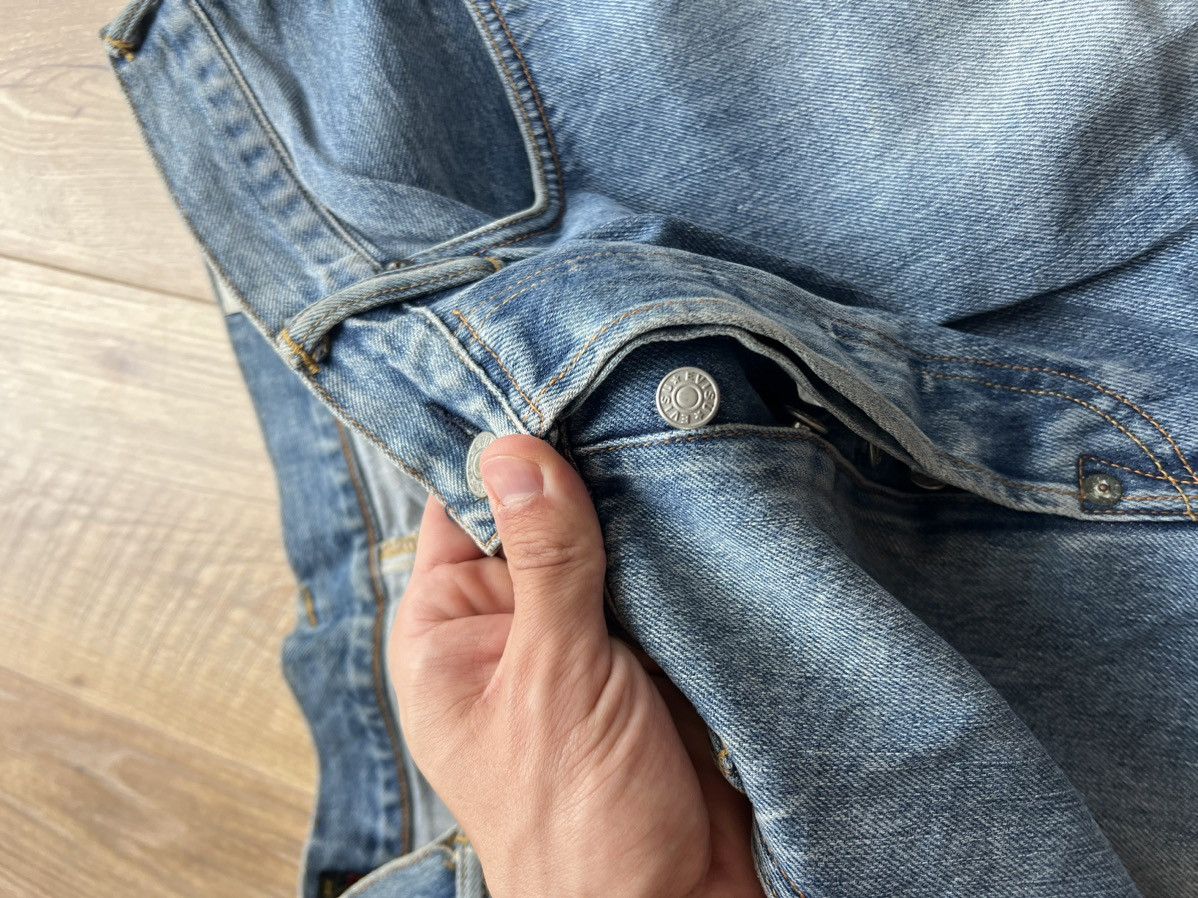 Evisu 00’s EVISU SELVEDGE DAICOCK RIPPED BANDANA JORTS RARE Y2K Size US 36 / EU 52 - 13 Thumbnail