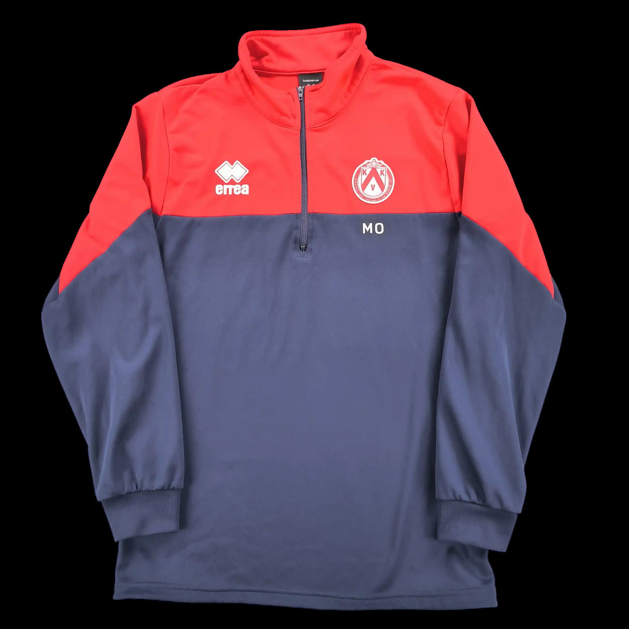 Errea K.V. Kortrijk Errea football training top size S Size US S / EU 44-46 / 1 - 1 Thumbnail