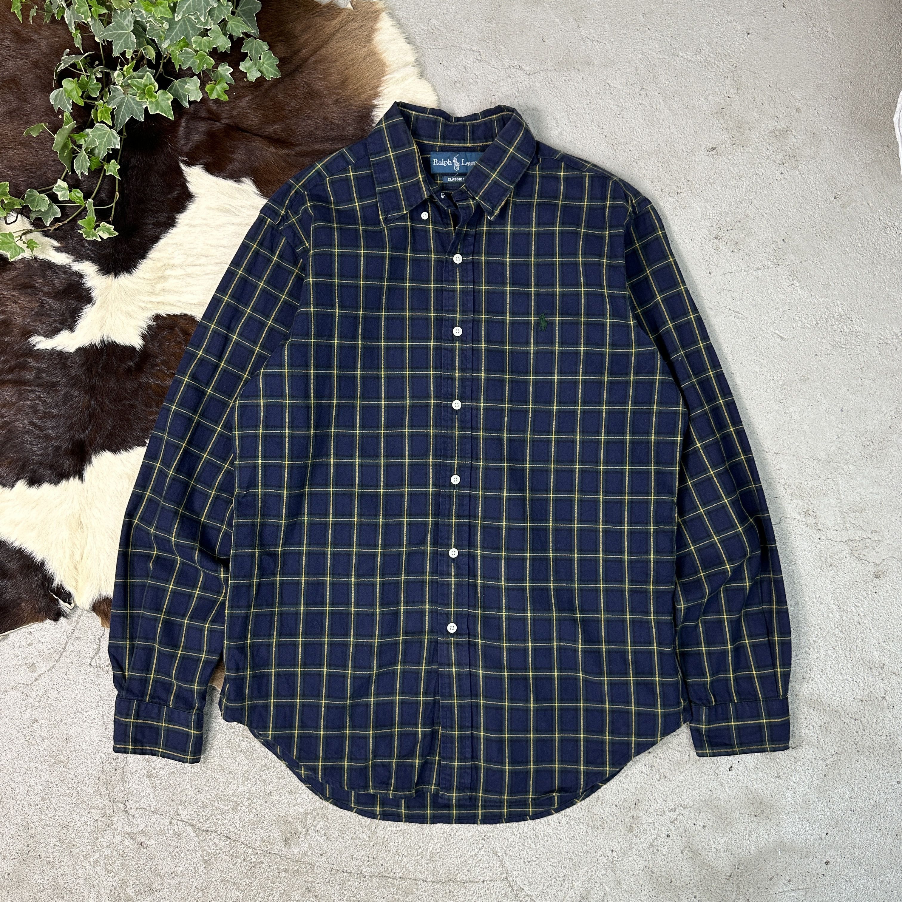 Polo Ralph Lauren × Vintage Polo Ralph Lauren Button Up Shirt Size US M / EU 48-50 / 2 - 2 Thumbnail
