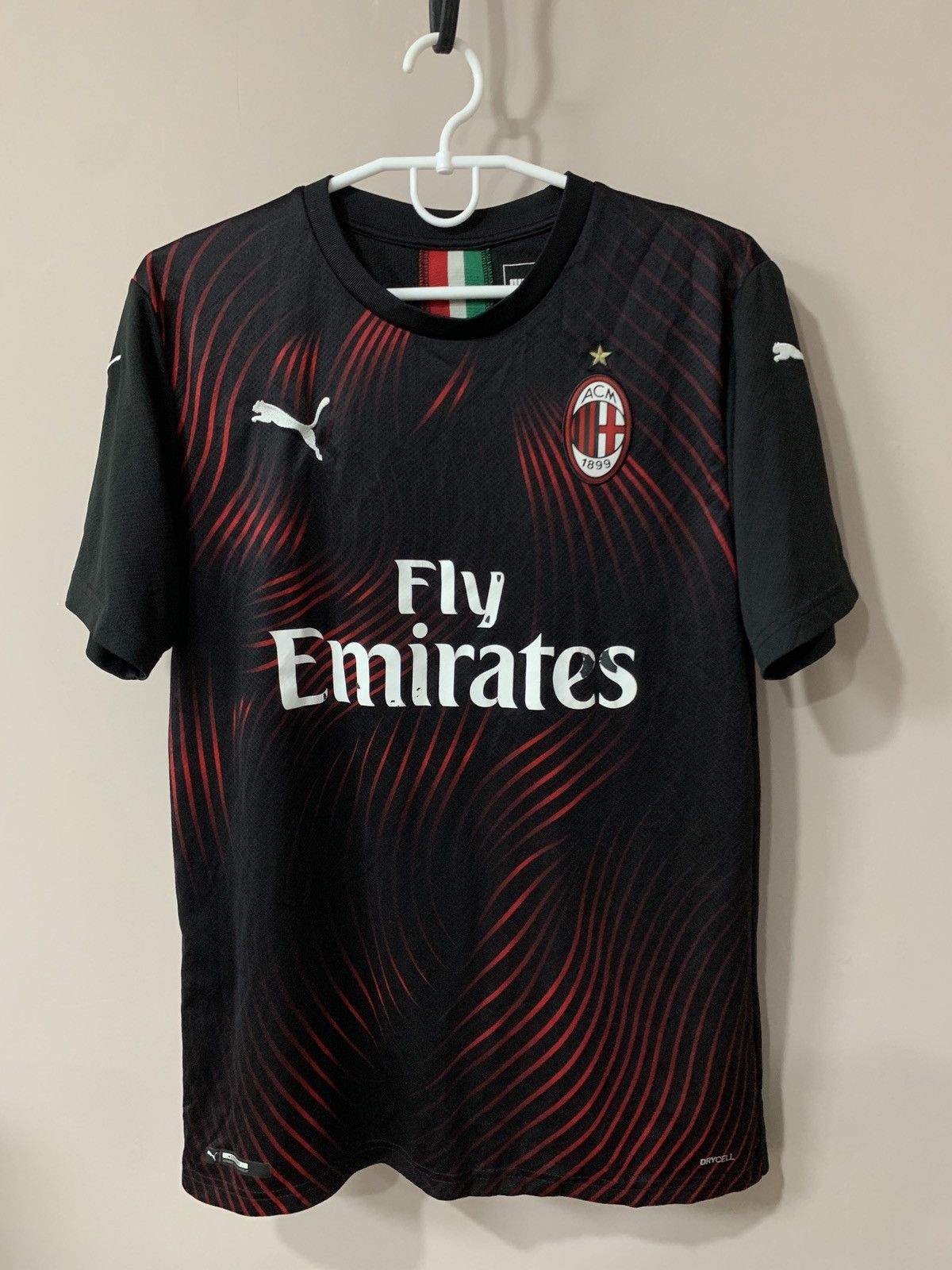 Puma AC Milan 2019 Third Football Shirt Puma Soccer Jersey Size M Size US M / EU 48-50 / 2 - 1 Thumbnail