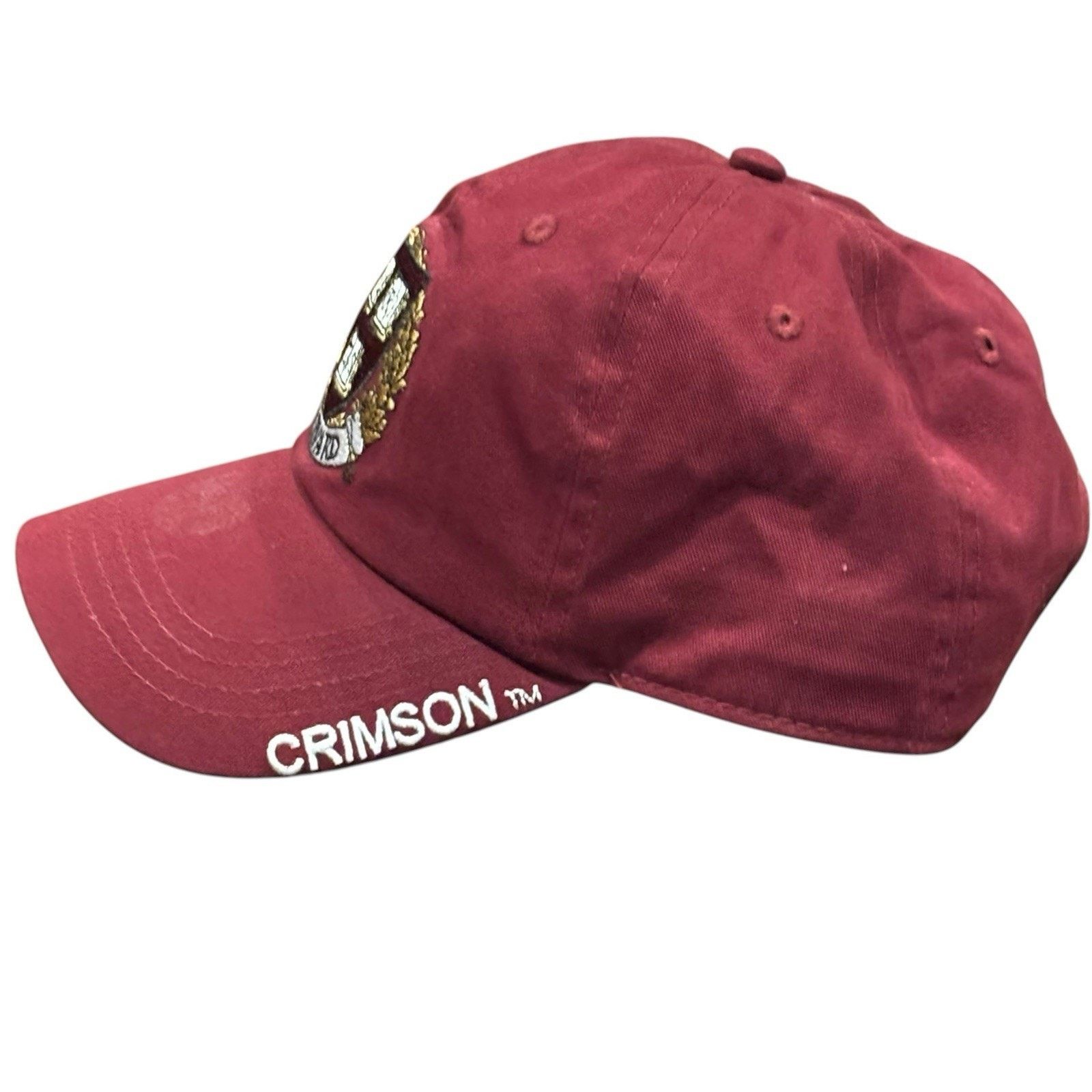 Other 90s Harvard Shield Crimson Baseball Hat Embroidered NWOT USA Size ONE SIZE - 3 Thumbnail