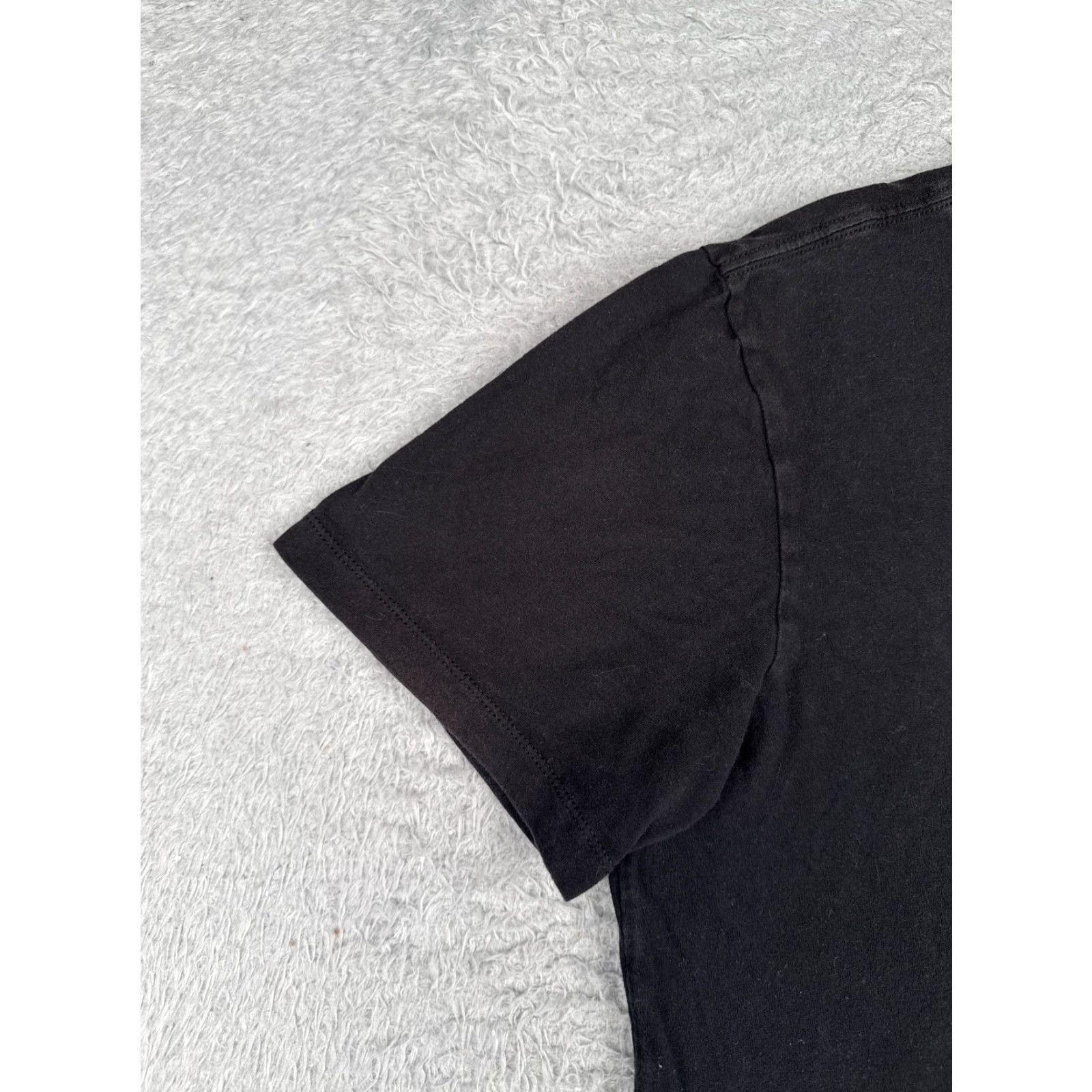 The North Face VINTAGE The North Face Shirt Men Large Black Crew Neck 100% Cotton Short Sleeve Logo American Outdoor Mens Size US L / EU 52-54 / 3 - 3 Thumbnail