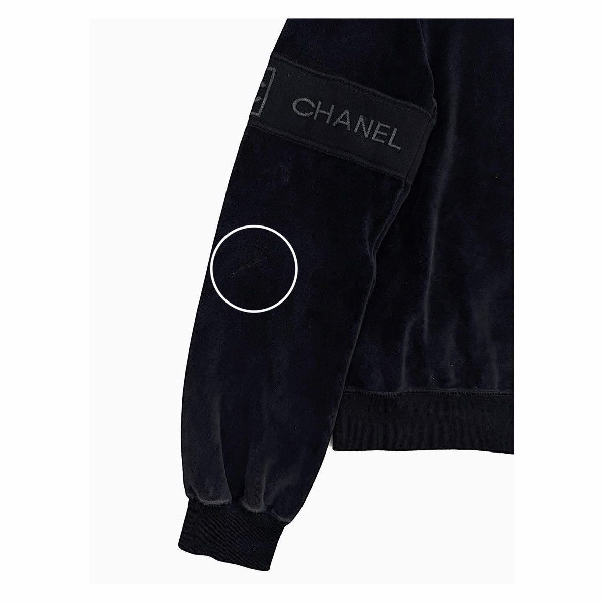 Chanel Chanel CC Logo Velvet Jacket 05A Size XS / US 0-2 / IT 36-38 - 10 Thumbnail