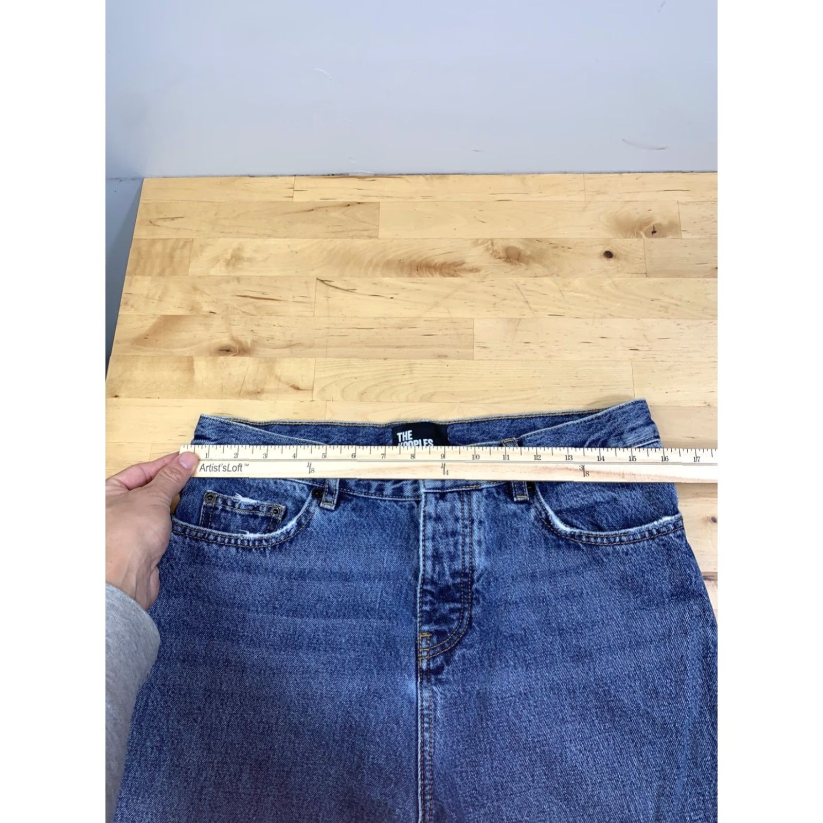The Kooples The Kooples Jeans Men 32x32 Blue Denim Straight Slim Button Fly 5-Pocket Design Vintage: No, Regular: Men, 32in Inseam Size US 32 / EU 48 - 6 Thumbnail