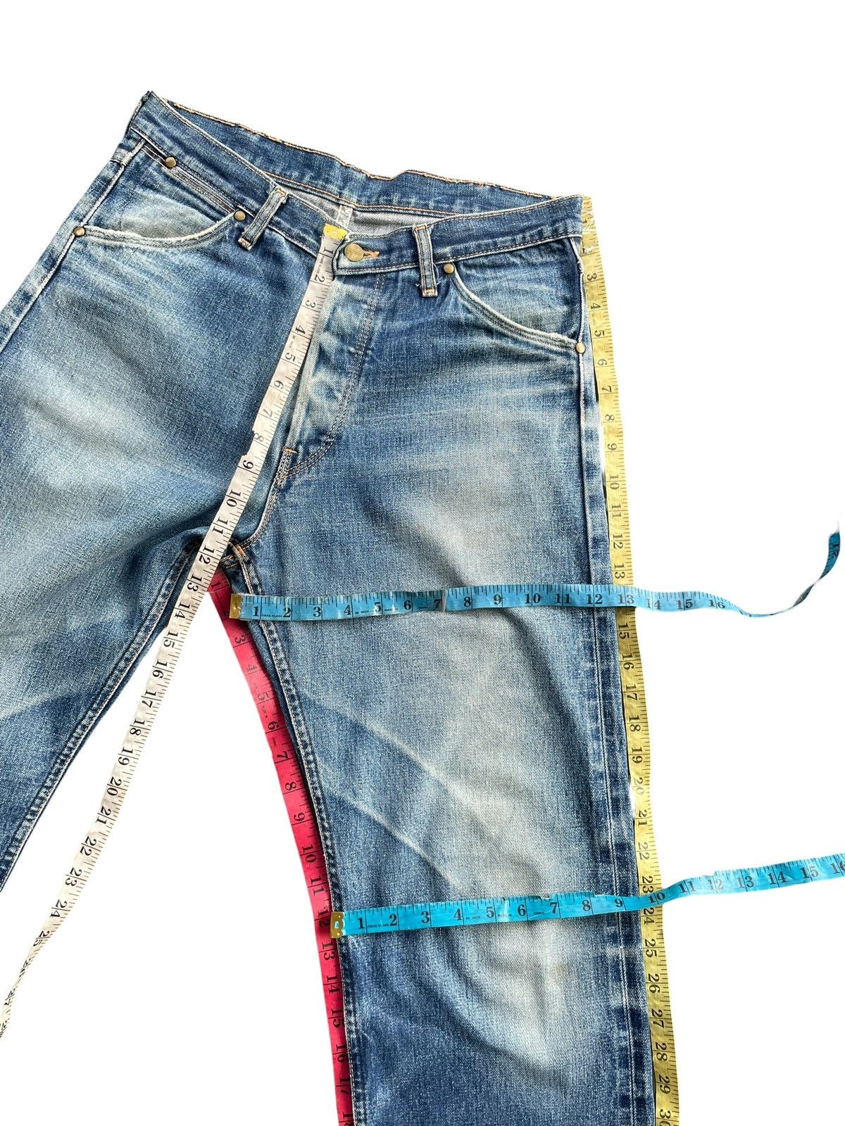 Wrangler Vintage Wrangler Blue Bell Selvedge Denim Size US 33 - 14 Thumbnail