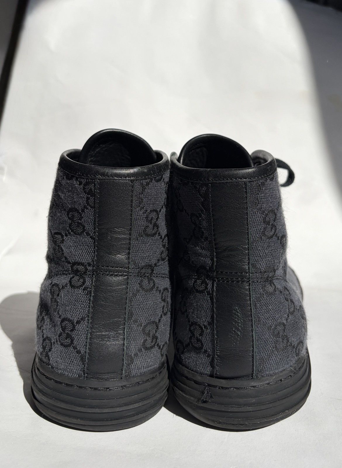 Gucci Gucci GG Monogram High-top Sneakers Size US 8 / EU 41 - 15 Thumbnail