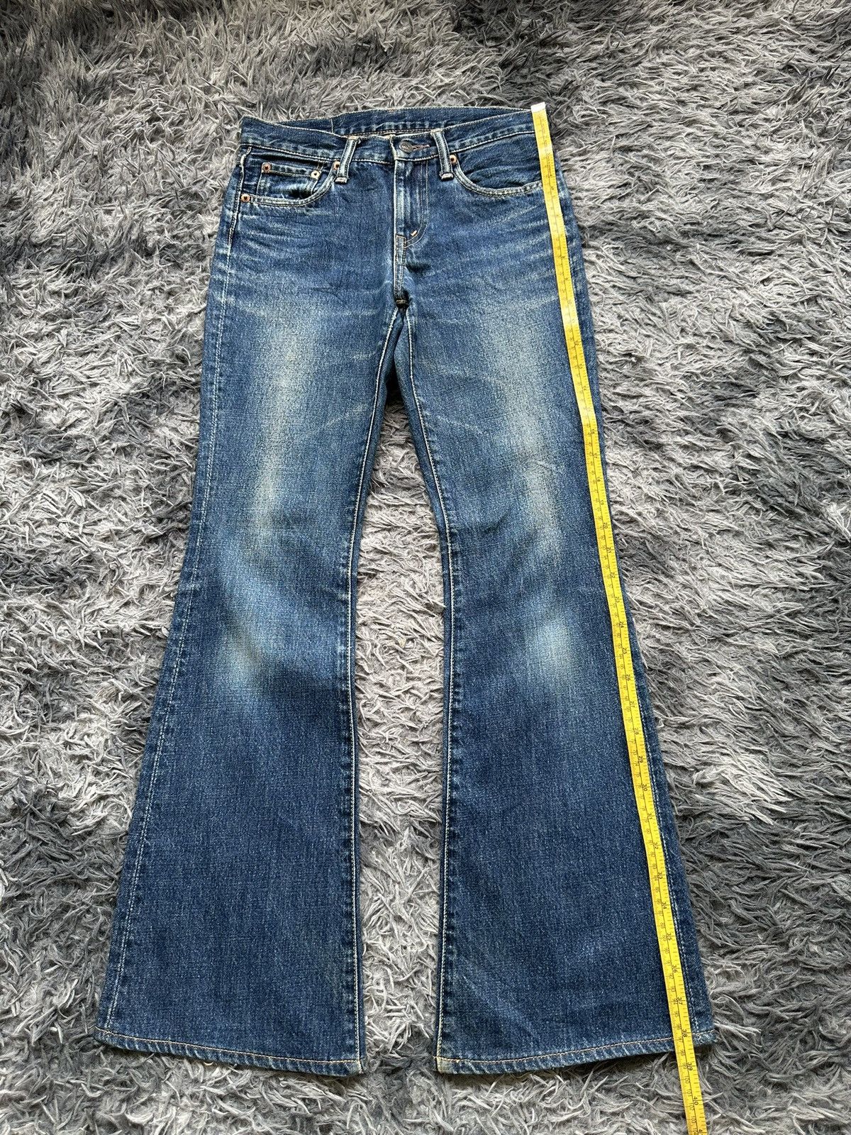 Kapital Early 00's Kapital flared raw denim jeans Size US 28 / EU 44 - 13 Thumbnail