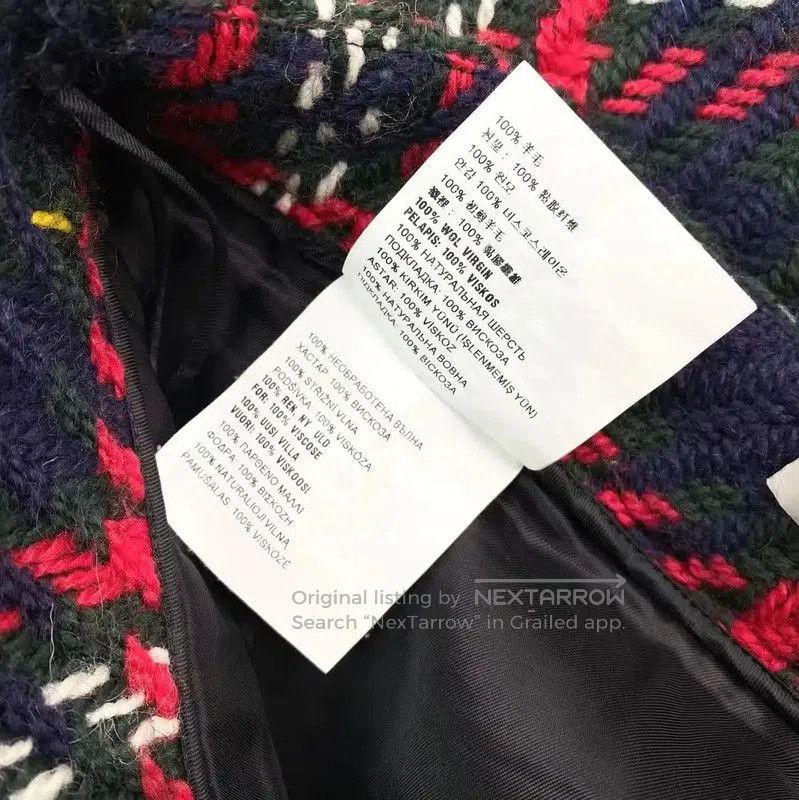 Miu Miu Miu Miu Red Wool Mini Skirt . Size 30" / US 8 / IT 44 - 5 Thumbnail