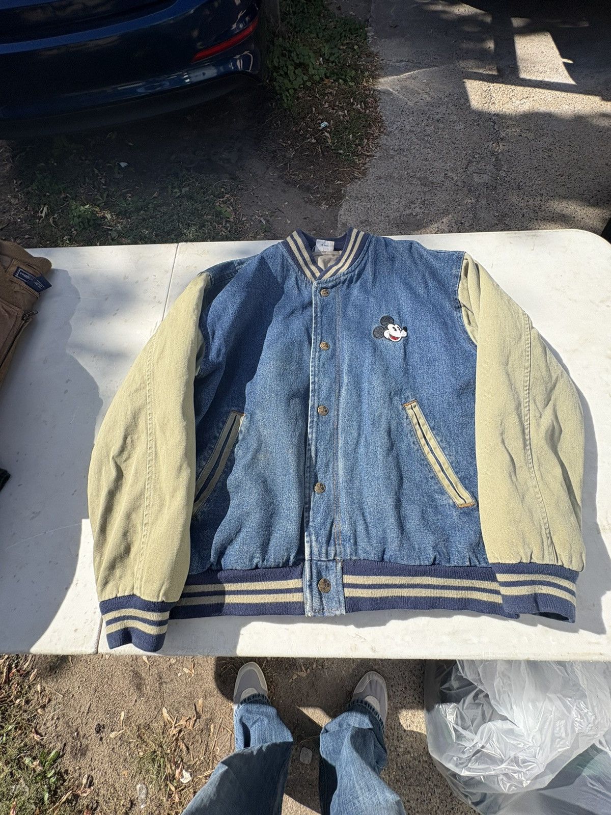 Disney Vintage Mickey Mouse Jacket Jean Size US M / EU 48-50 / 2 - 9 Thumbnail