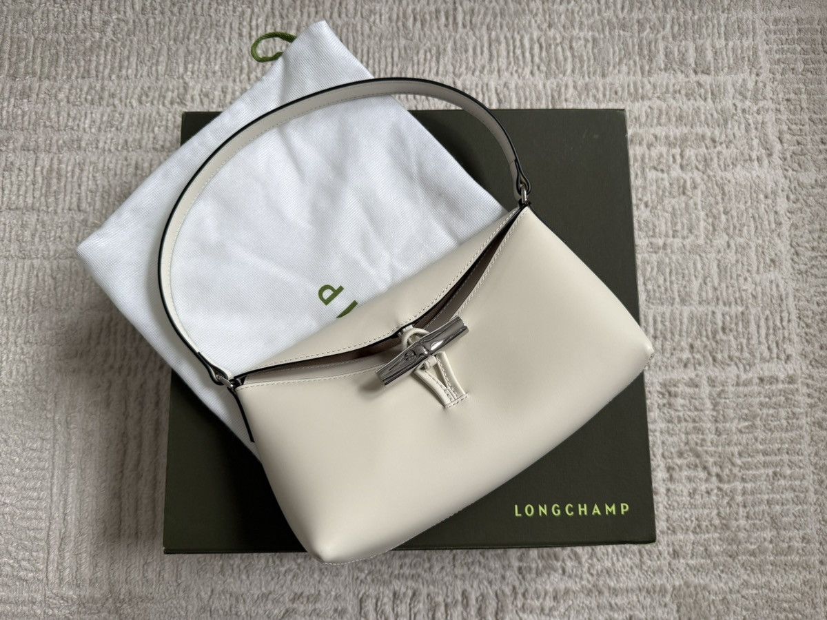 Longchamp Longchamp (Small Le Roseau Leather Shoulder Bag) Size ONE SIZE - 1 Thumbnail
