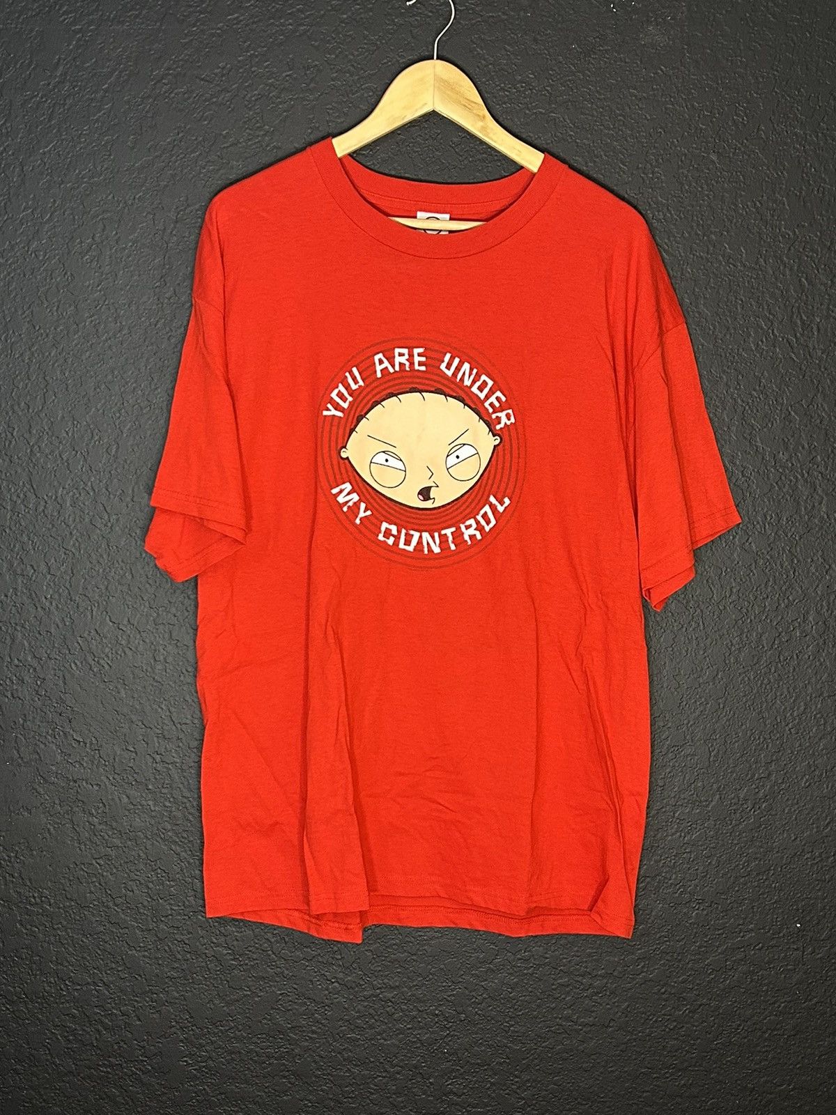 Cartoon Network × Vintage Y2K Family Guy Stewie Mind Control T Shirt Size US XL / EU 56 / 4 - 1 Thumbnail