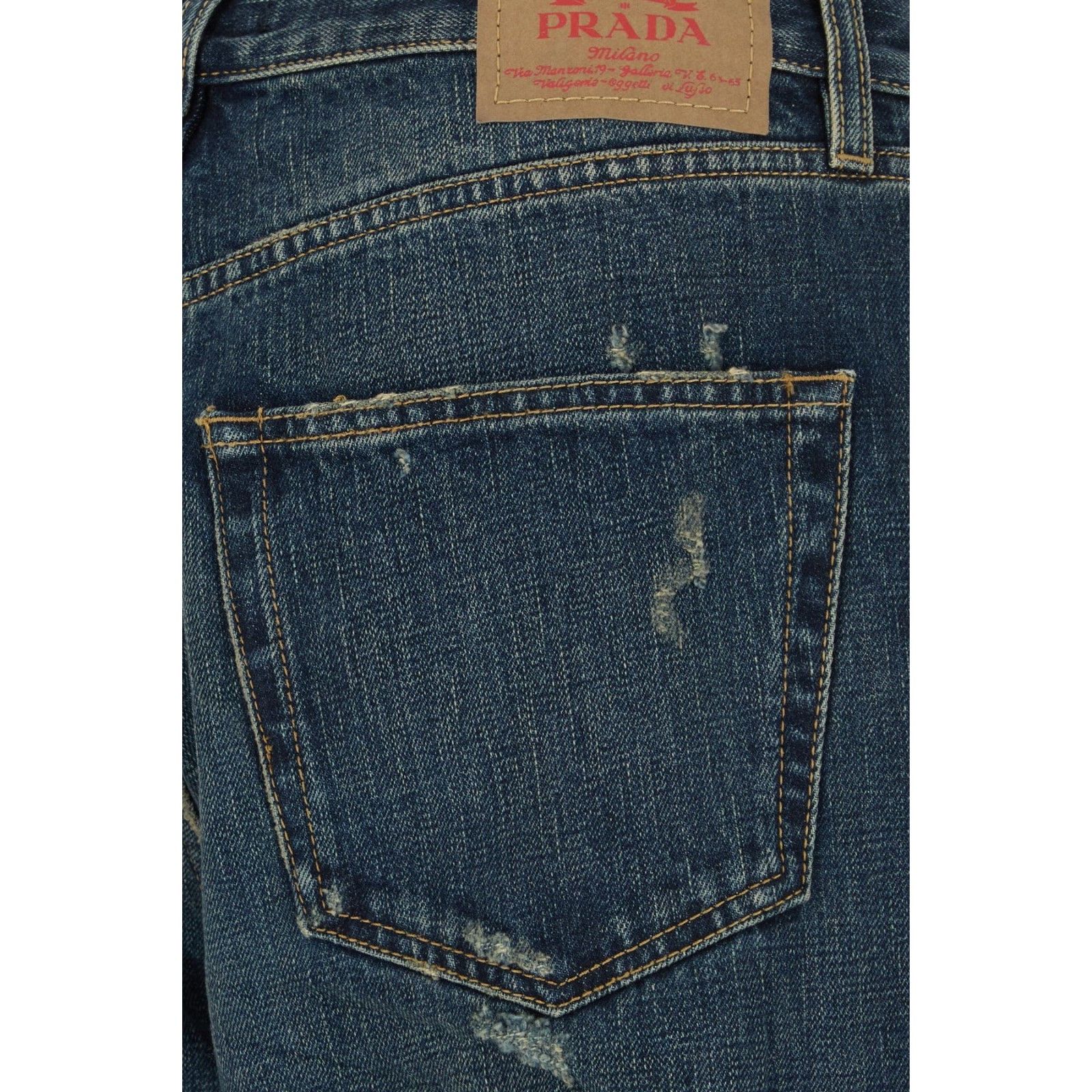 Prada PRADA Denim Jeans New & Authentic (Men's size:32;) Size US 32 / EU 48 - 3 Thumbnail