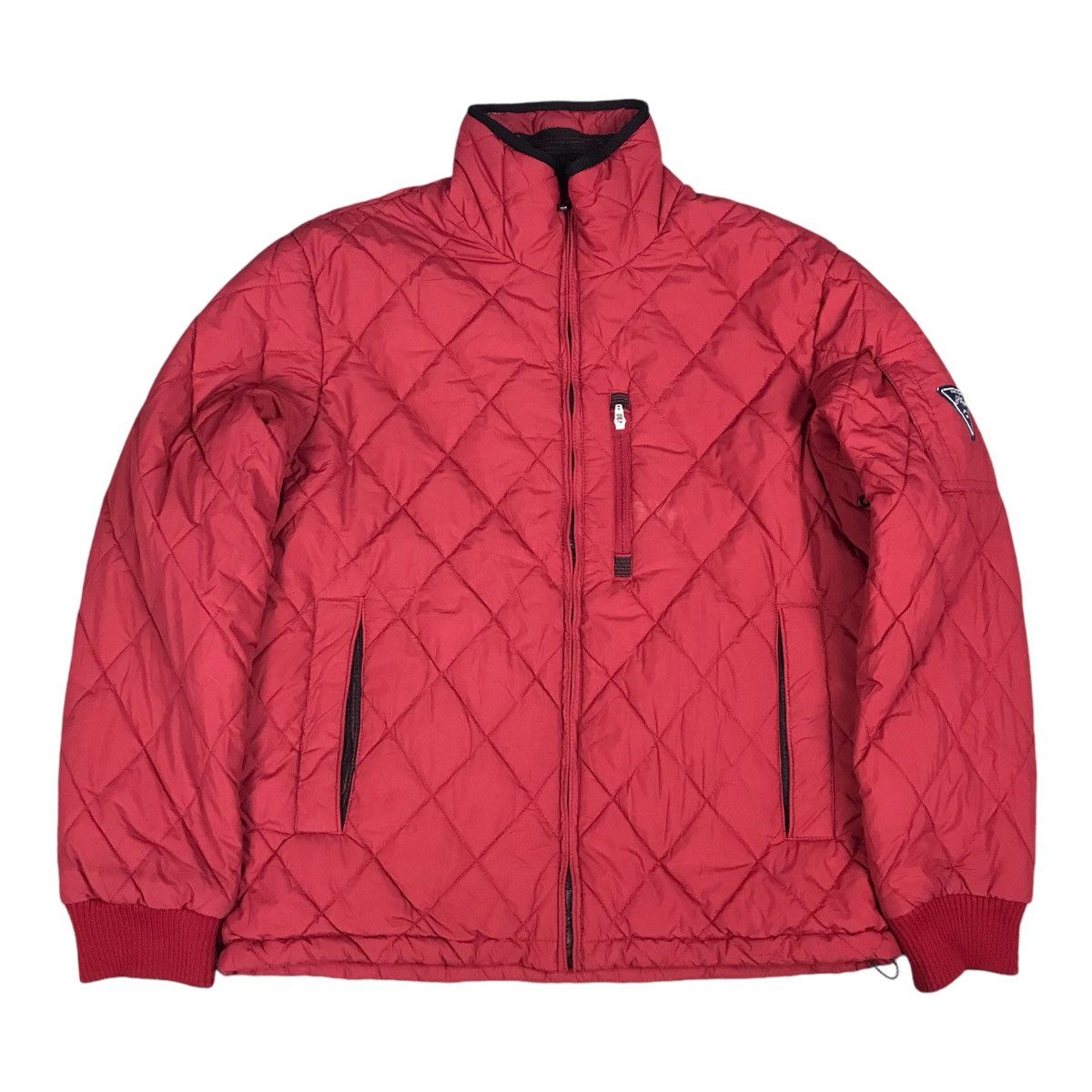 Tommy Hilfiger TOMMY HILFIGER RED PUFFER JACKET Size US L / EU 52-54 / 3 - 1 Thumbnail