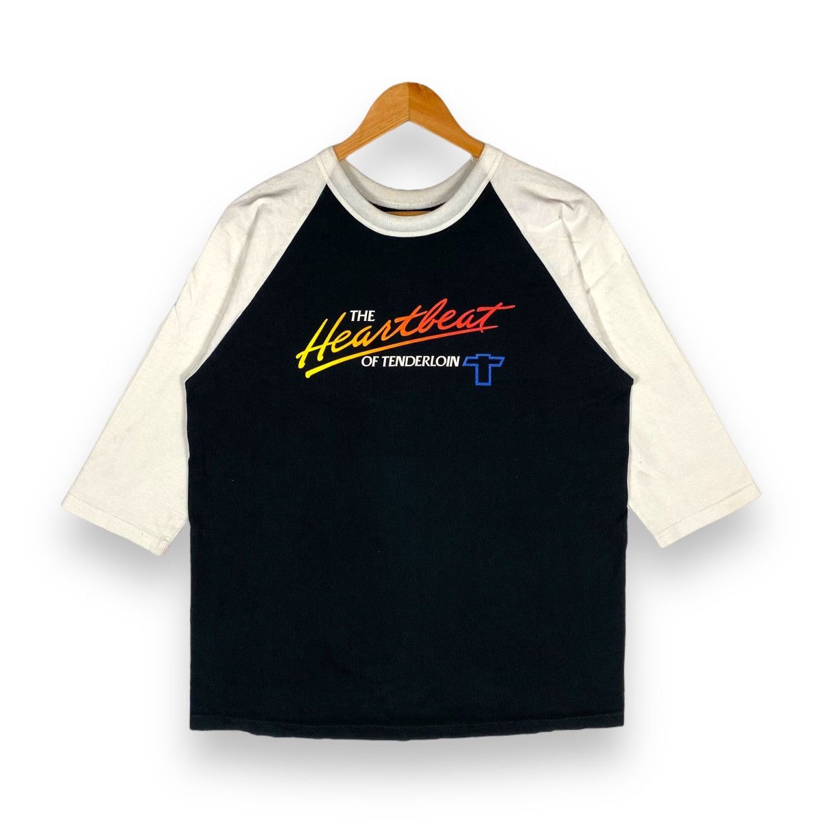 Tenderloin THE HEARTBEAT OF TENDERLOIN RAGLAN TEE MADE IN JAPAN Size US L / EU 52-54 / 3 - 1 Thumbnail