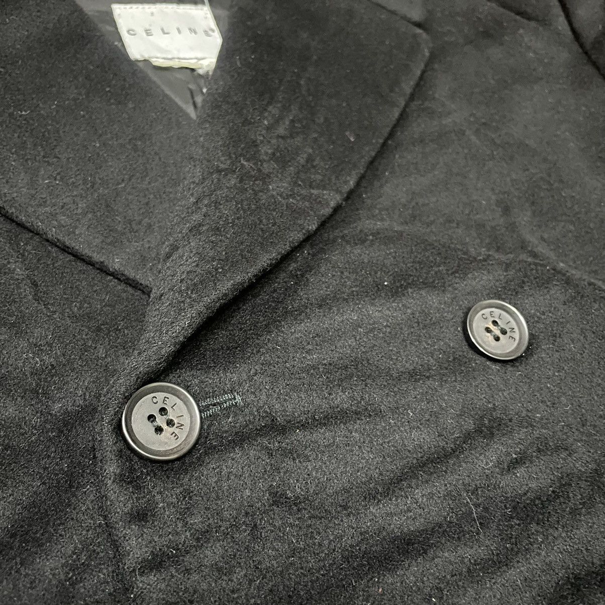 Celine Celine Wool Double Breast Blazer Size 38R - 3 Thumbnail