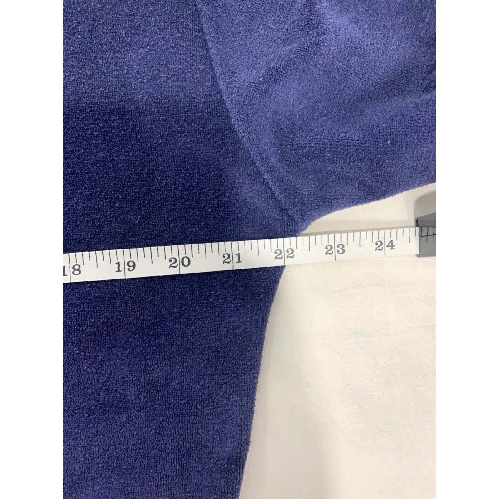 Penn VINTAGE J. C. Penney Sweater Womens Cardigan V-Neck M Blue Knit Acrylic Long Sleeve Designer 90s Womens Size M / US 6-8 / IT 42-44 - 4 Thumbnail