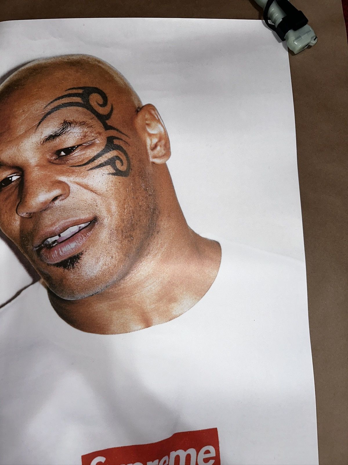 Supreme NEW 2007 Supreme Mike Tyson Poster RARE OG AUTHENTIC Kermit Size ONE SIZE - 3 Thumbnail