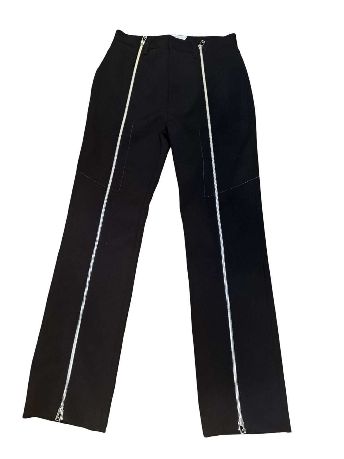 Bottega Veneta $1850 Bottega Veneta Salon Two Double Calvary Pants 44(8) Size 30" / US 8 / IT 44 - 1 Thumbnail