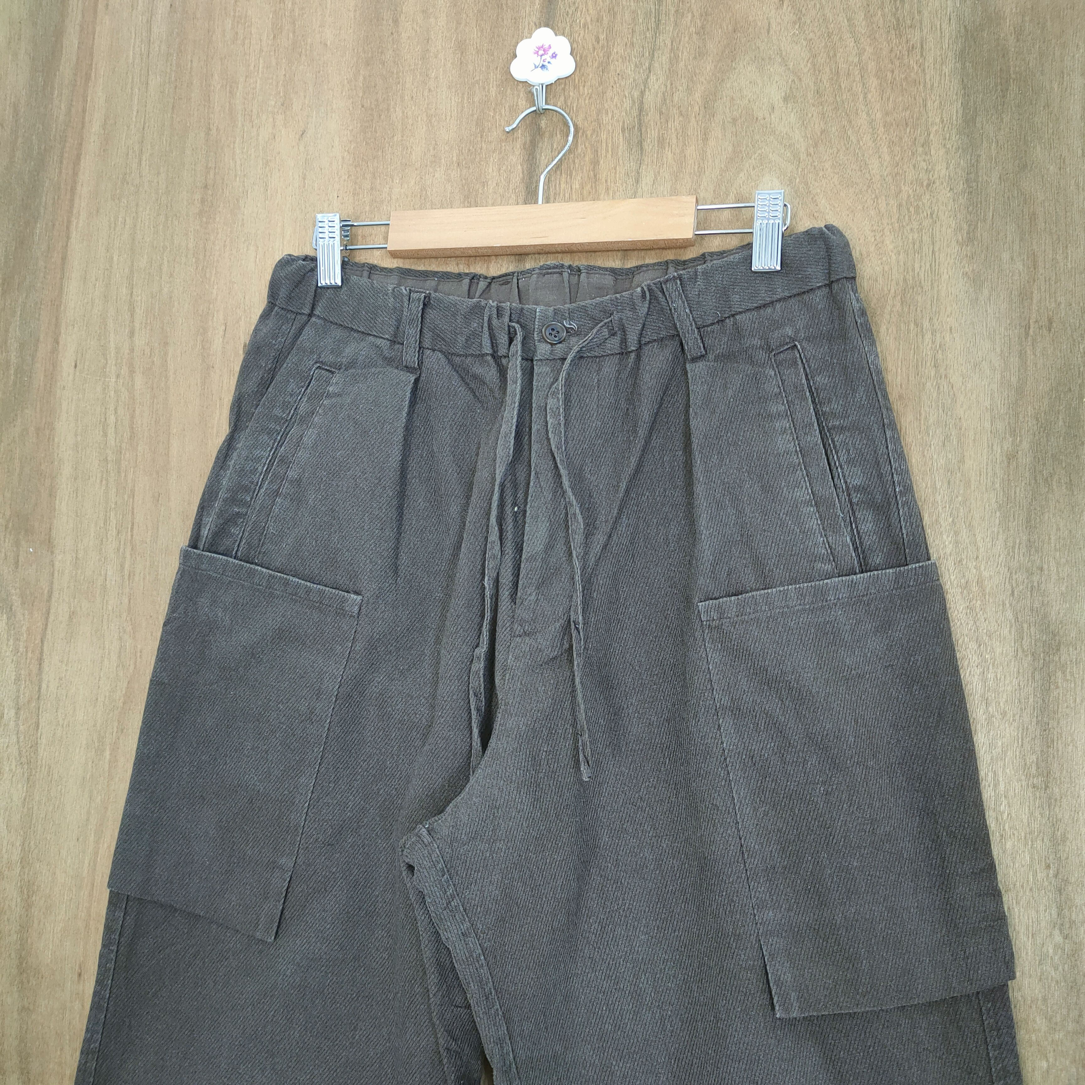 Japanese Brand N.AND BROWN BAGGY CARGO PANTS Size US 30 / EU 46 - 4 Thumbnail