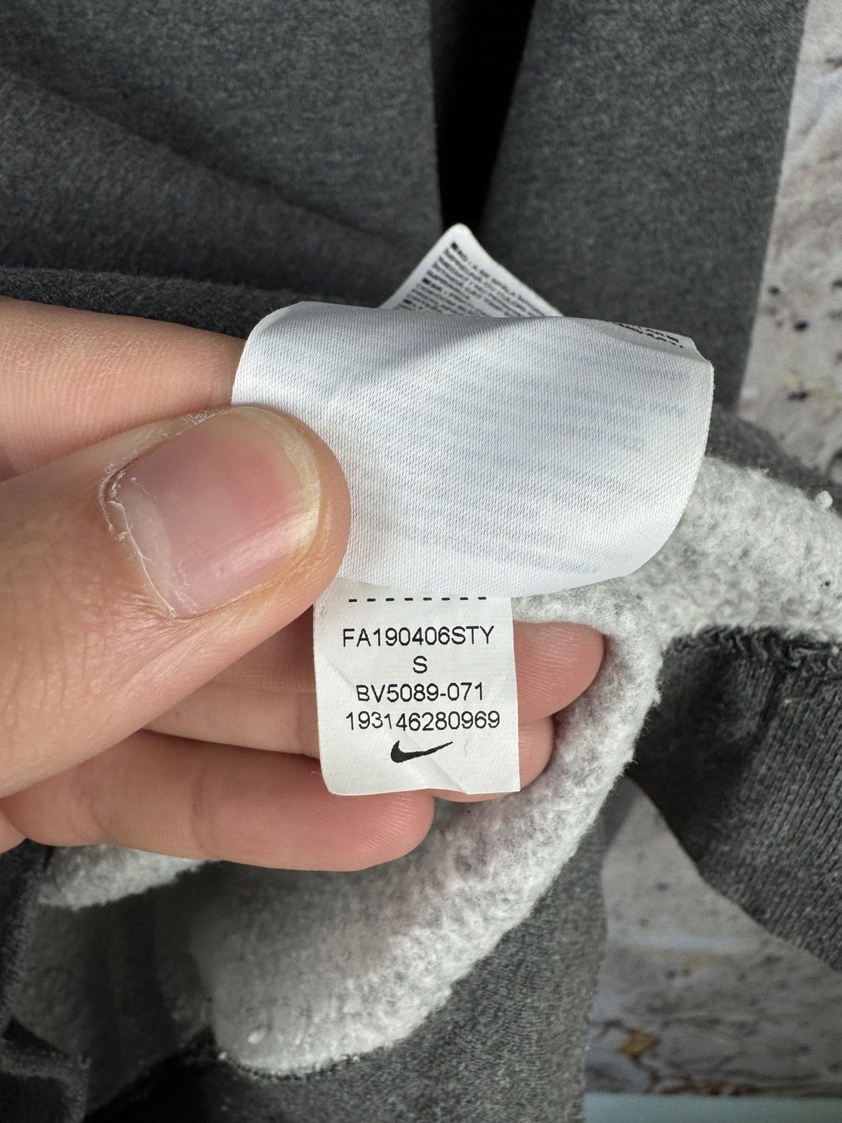 Nike Men’s Nike Just Do It Sweatshirt Streetwear Size Small Size US S / EU 44-46 / 1 - 8 Thumbnail