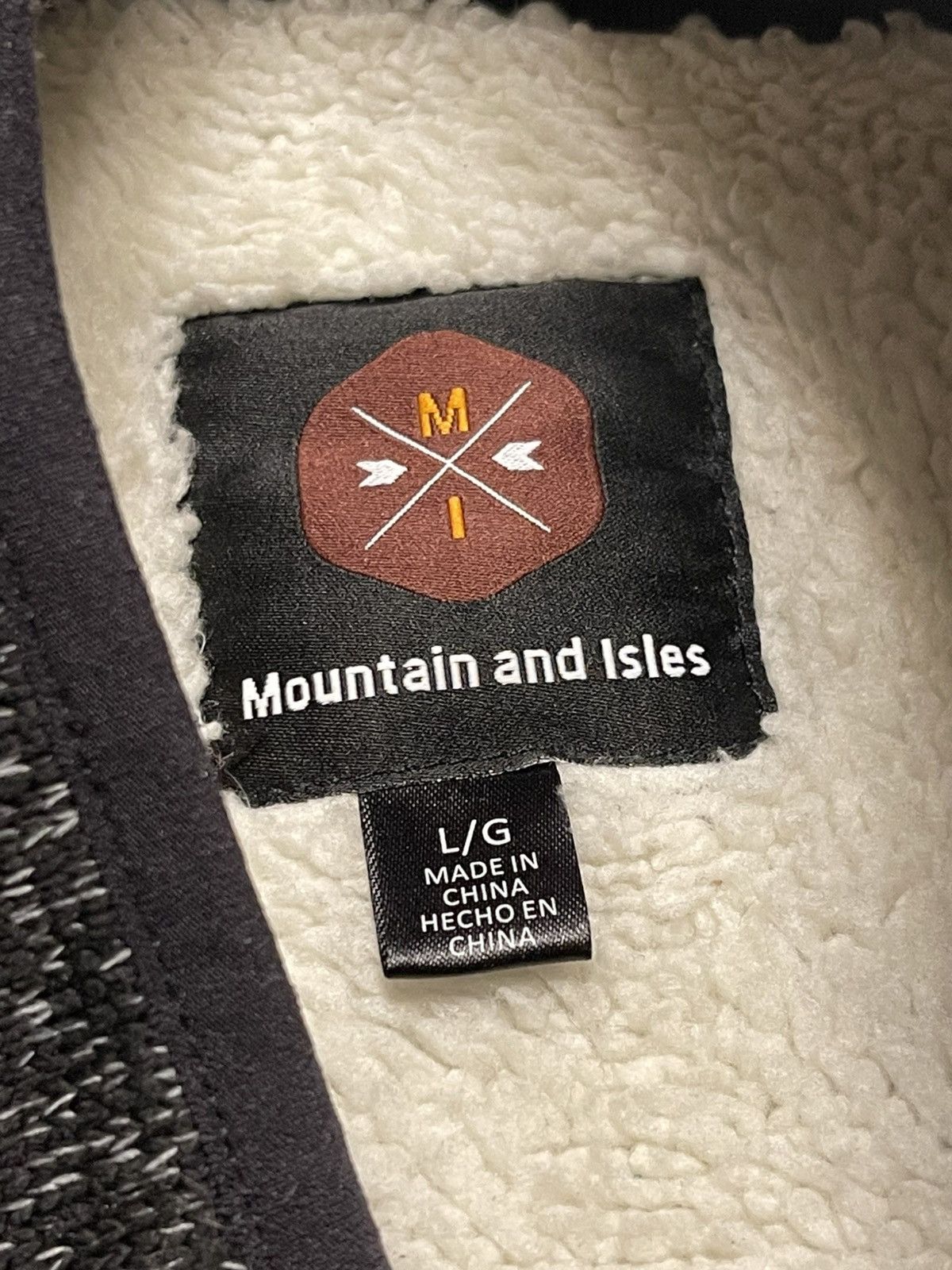 Other Mountain and Isles Sherpa Lined Quarter Zip Pullover Sweater Size US L / EU 52-54 / 3 - 6 Thumbnail