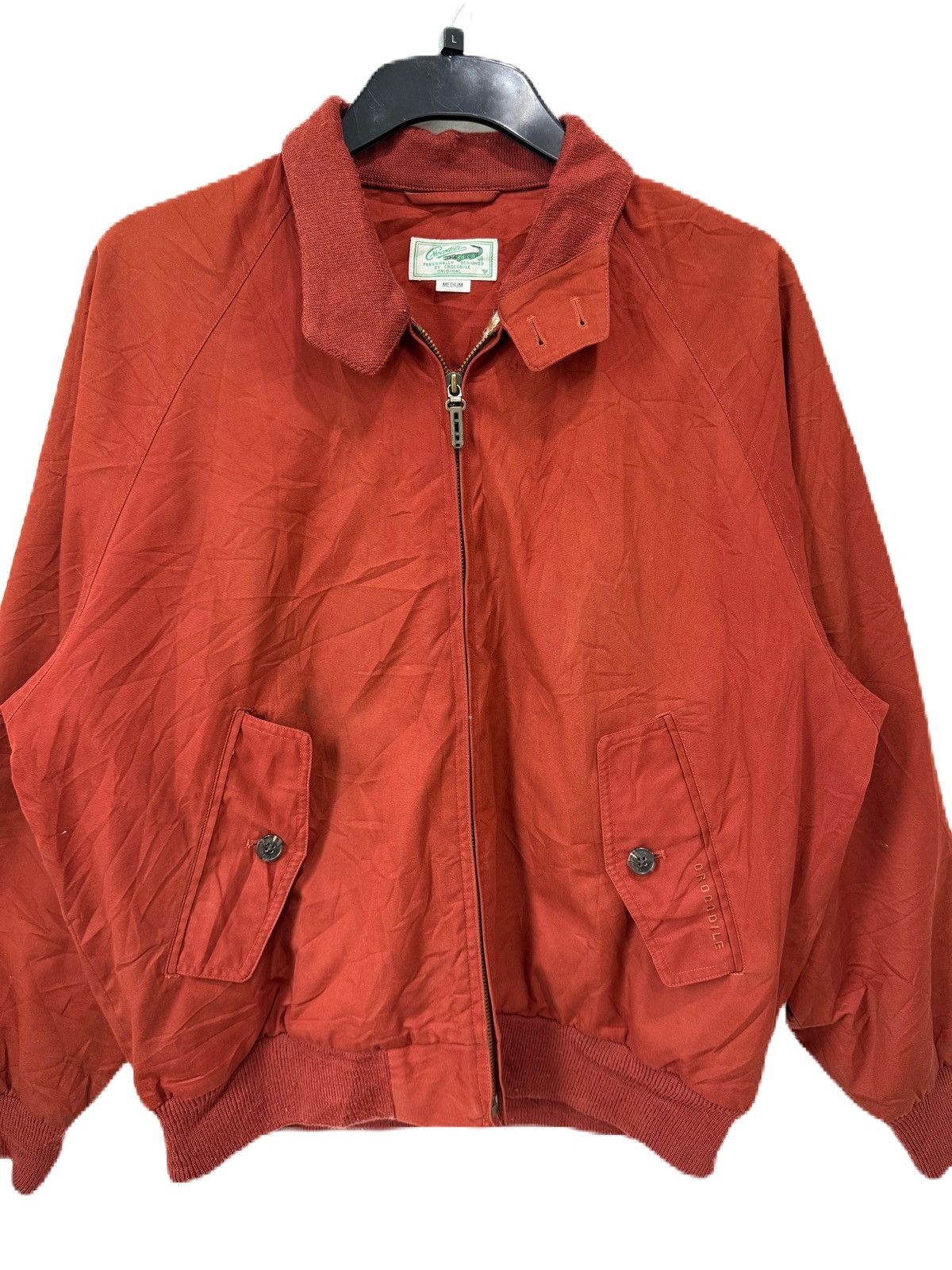 Japanese Brand Vintage Crocodile Bomber Jacket Baracuta Style Tartan Inner Size US M / EU 48-50 / 2 - 5 Thumbnail