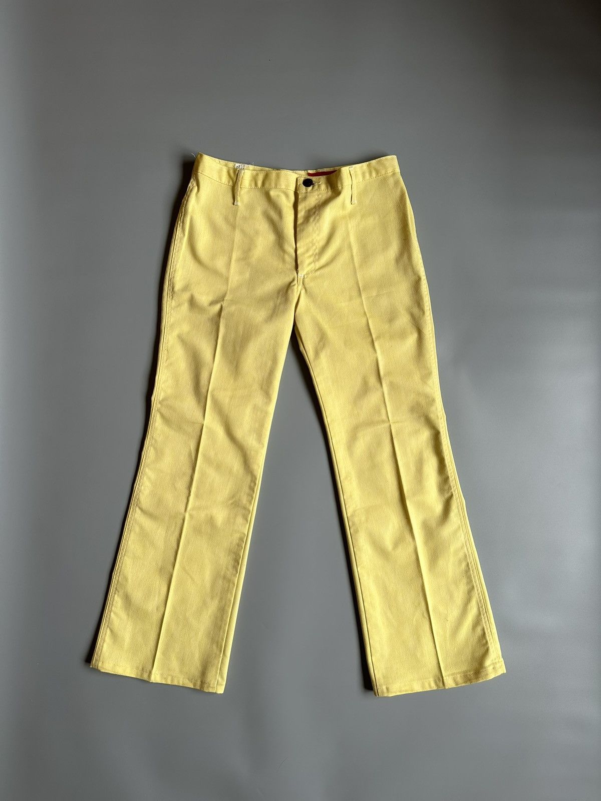 Levi's Vintage Clothing 70s Miss Levi’s Big E Front Seam Slight Flare Pants Size 29 Size 29" - 2 Thumbnail