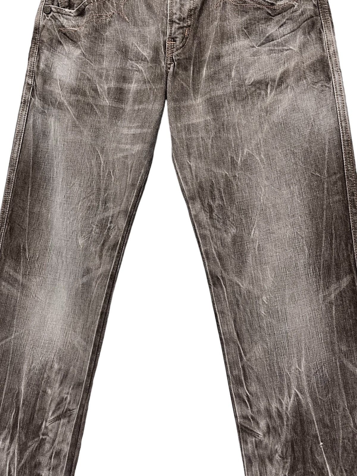 Edwin 🔥FYE🔥EDWIN Seditionaries Mud Max Brown Bleach Wash Denim Size US 30 / EU 46 - 8 Thumbnail