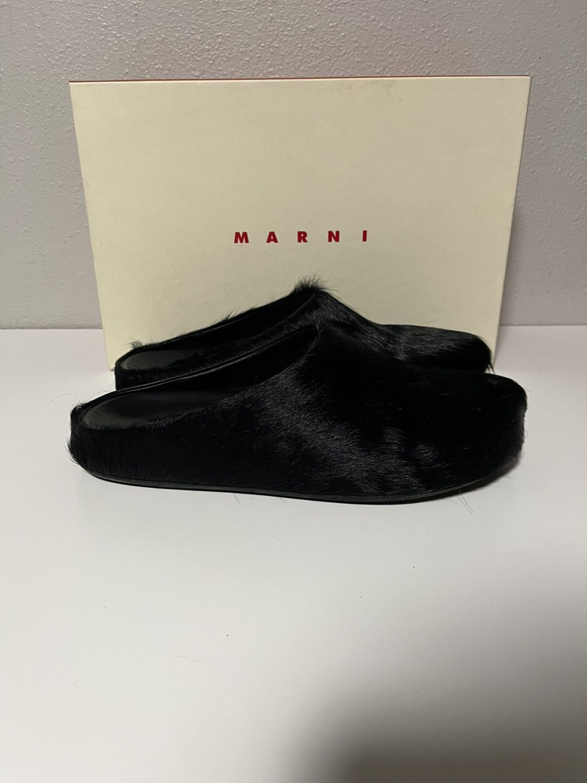 Marni Marni Slides - Fussbett Sabot - Size 42 (US 9) Size US 9 / EU 42 - 2 Thumbnail