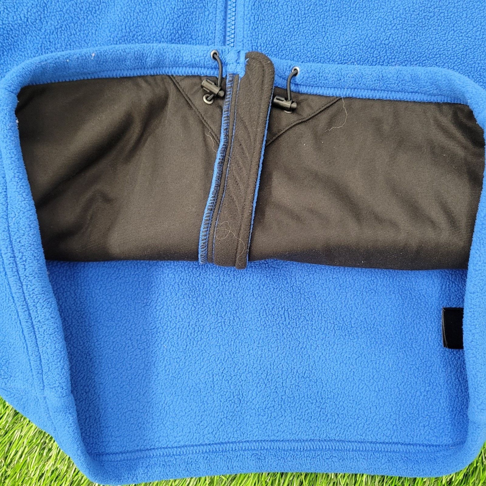 The North Face VTG North-Face Fuzzy Fleece Zip Jacket Large 23x26 Blue Y2K Size US L / EU 52-54 / 3 - 5 Thumbnail