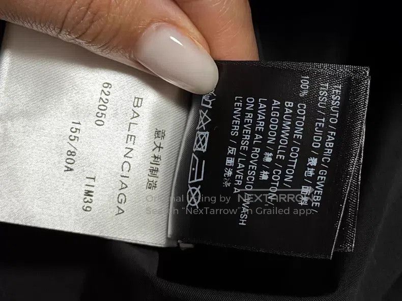 Balenciaga Balenciaga Black long sleeve shirt Size XXS / US 00 / IT 34 - 3 Thumbnail