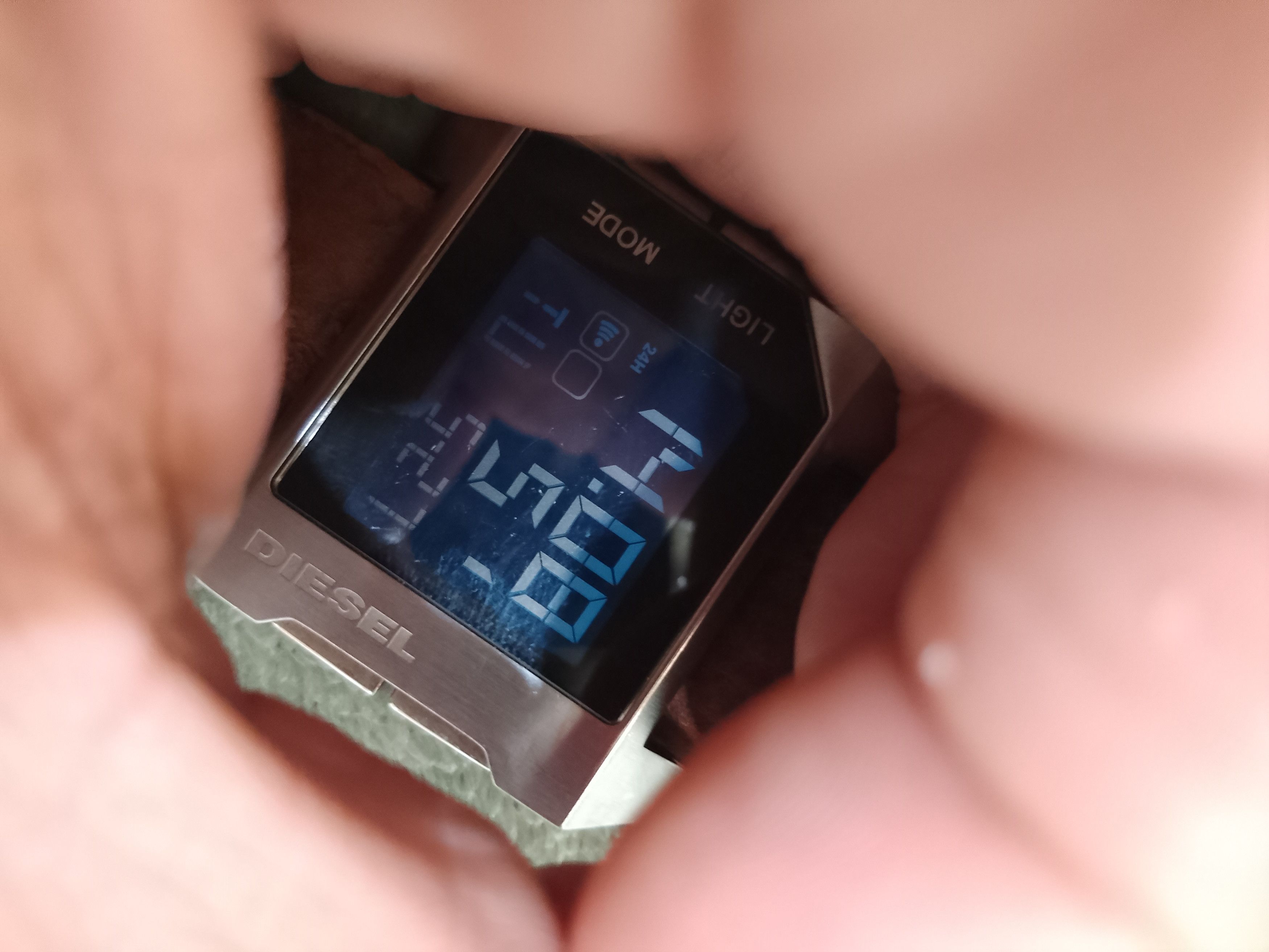 Vintage Y2k Diesel DZ - 7172 Digital Watch