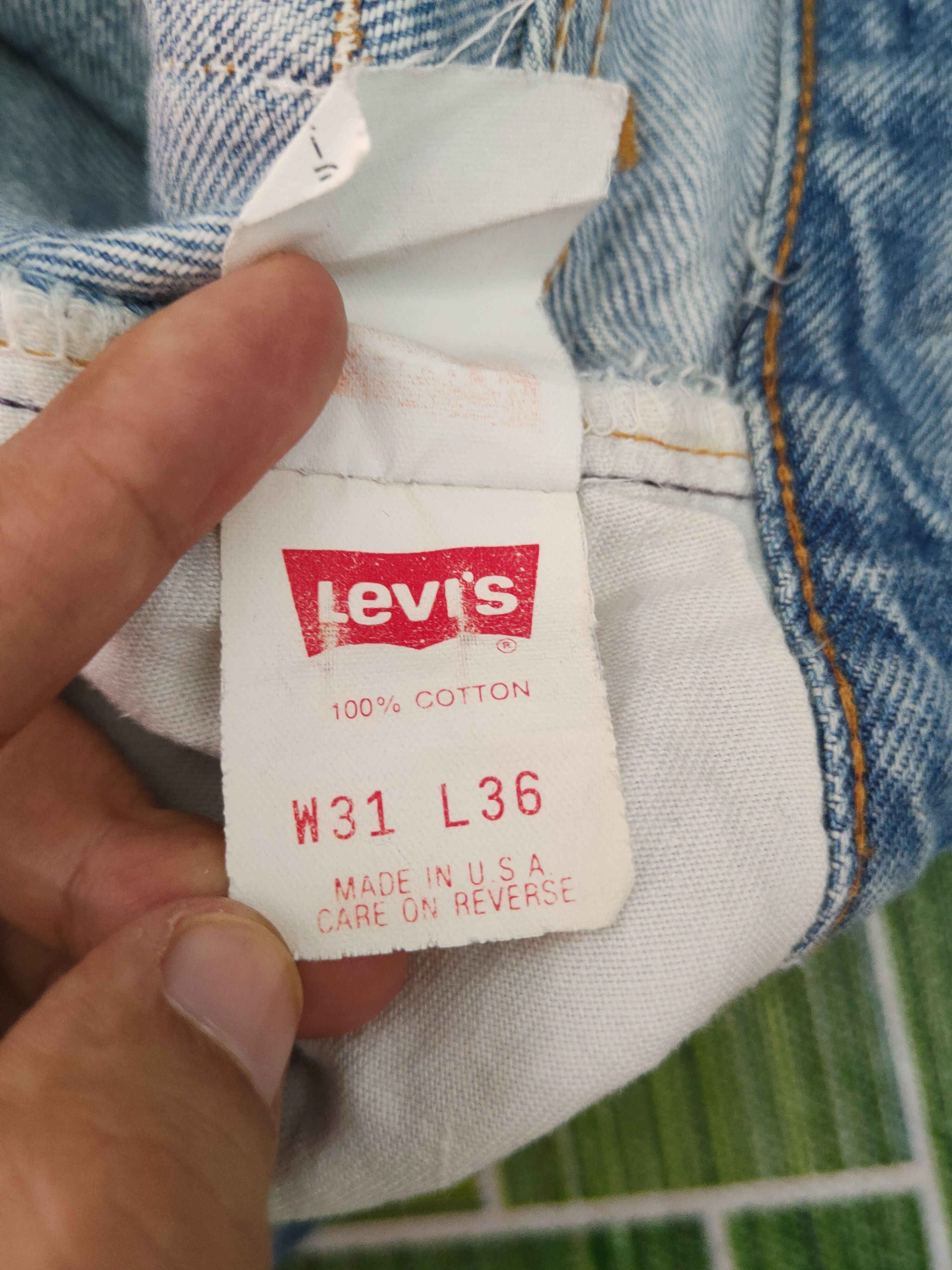 Levi's Levi's Blue Faded Distressed Ripped Jeans #S1653 Size US 30 / EU 46 - 20 Thumbnail