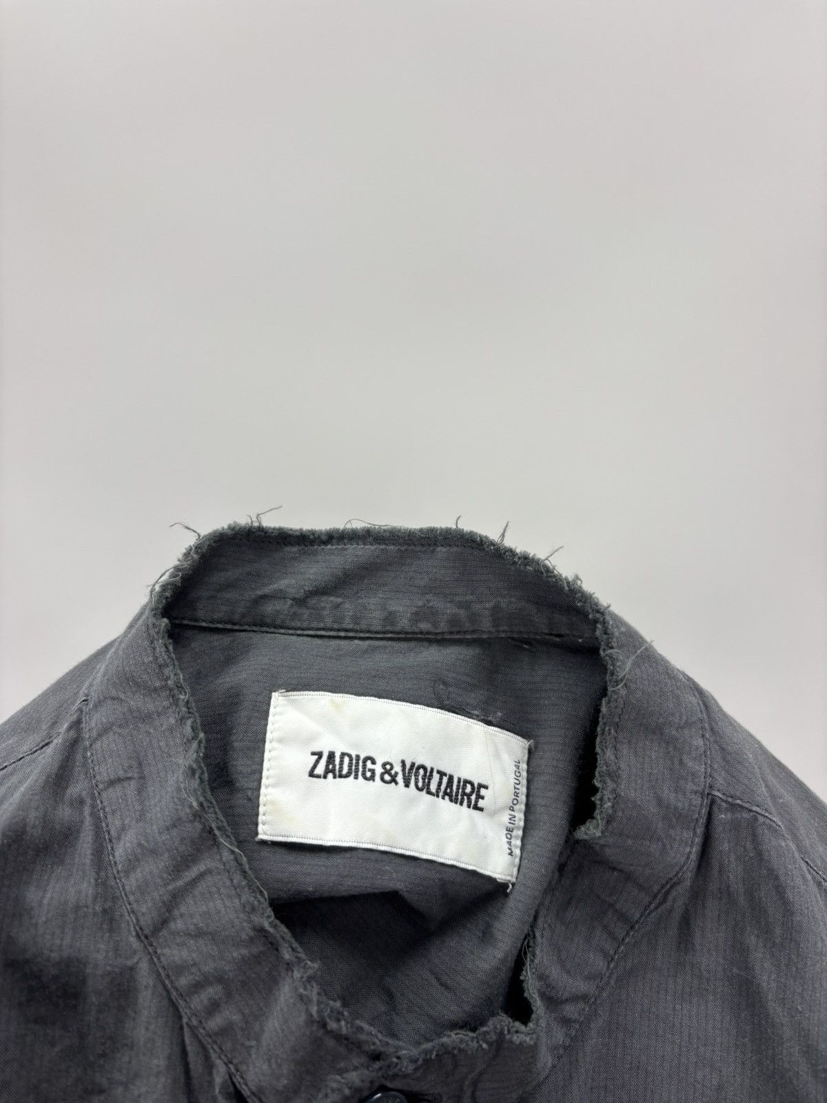 Zadig & Voltaire Womens shirt Zadig Voltaire Size S Color Gray Size S / US 4 / IT 40 - 12 Thumbnail
