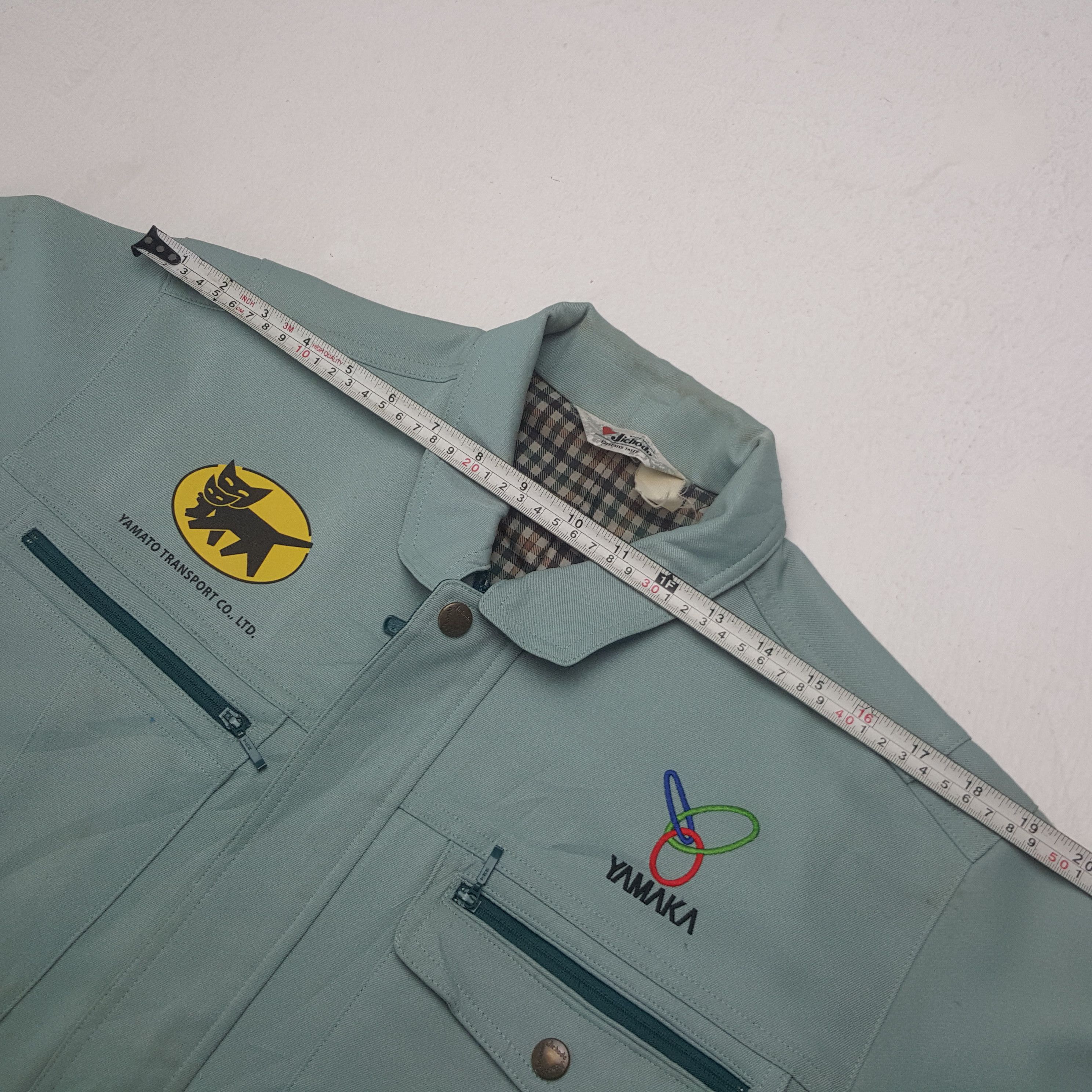 Japanese Brand × Vintage Vintage Yamato Transport Japanese Brand Jacket C288N15 Size US M / EU 48-50 / 2 - 6 Thumbnail