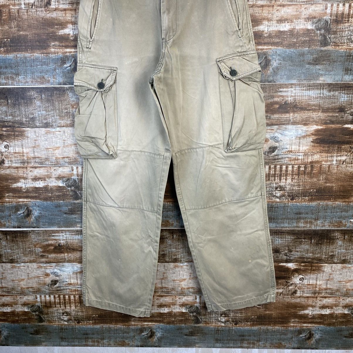 SKECHERS DL SKECHERS Beige Cargo Multipocket Pants #C1215 Size US 28 / EU 44 - 3 Thumbnail